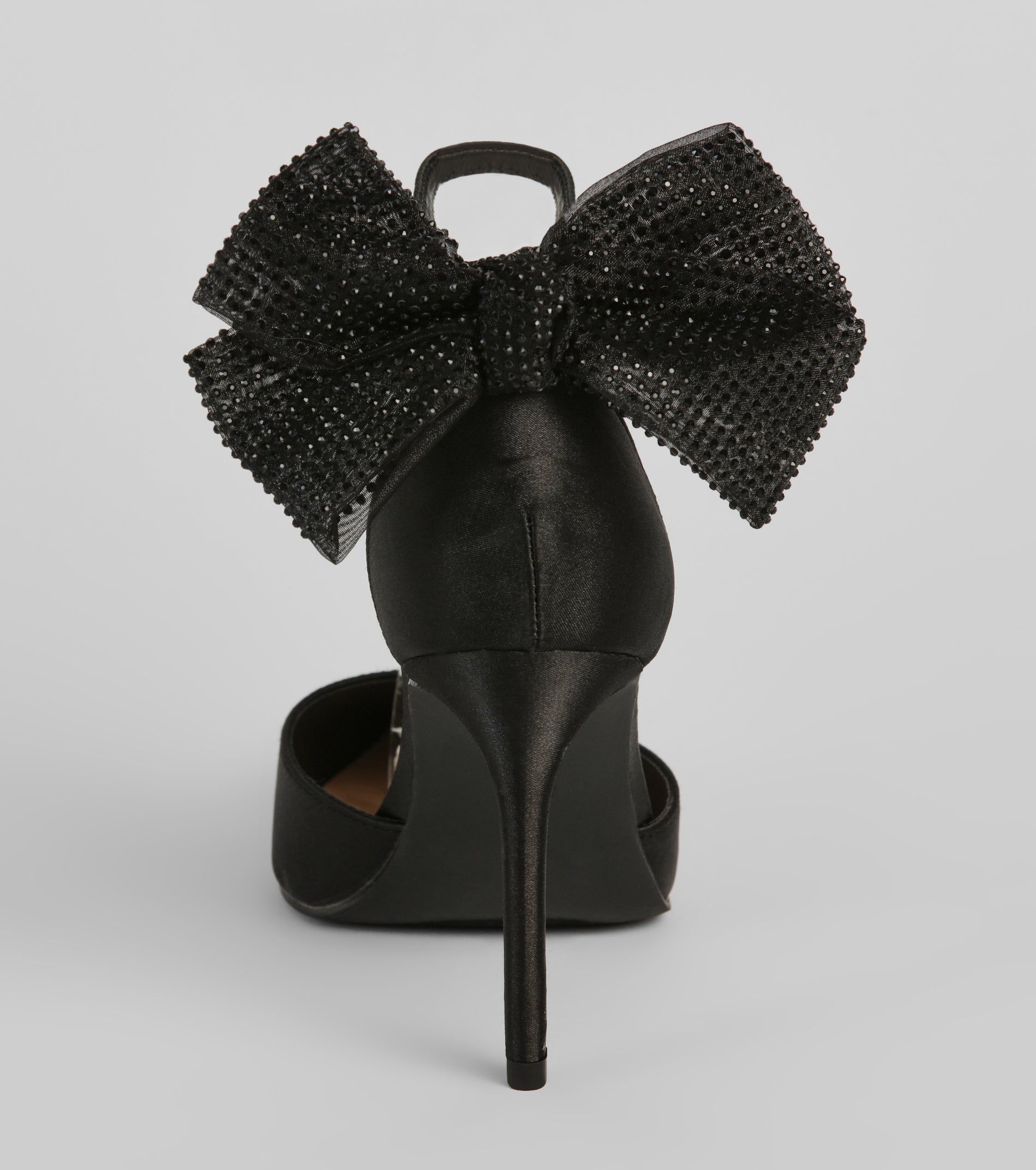 Chic Attitude Bow-Detail Stiletto Pumps