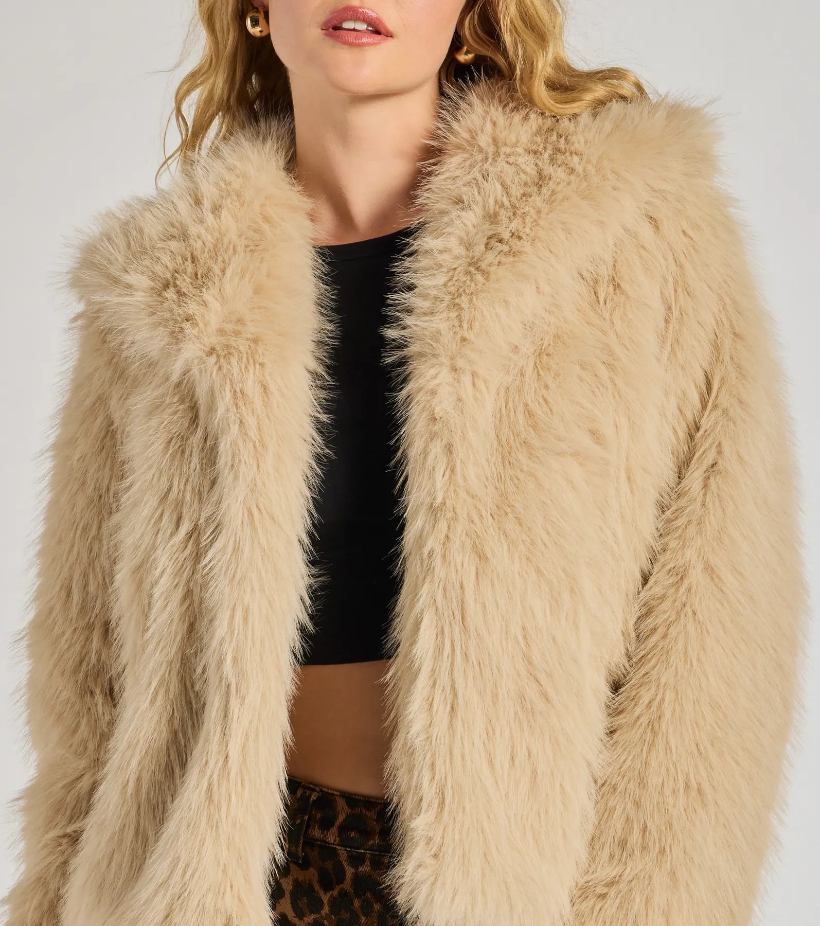 Glam Aura Faux Fur Jacket