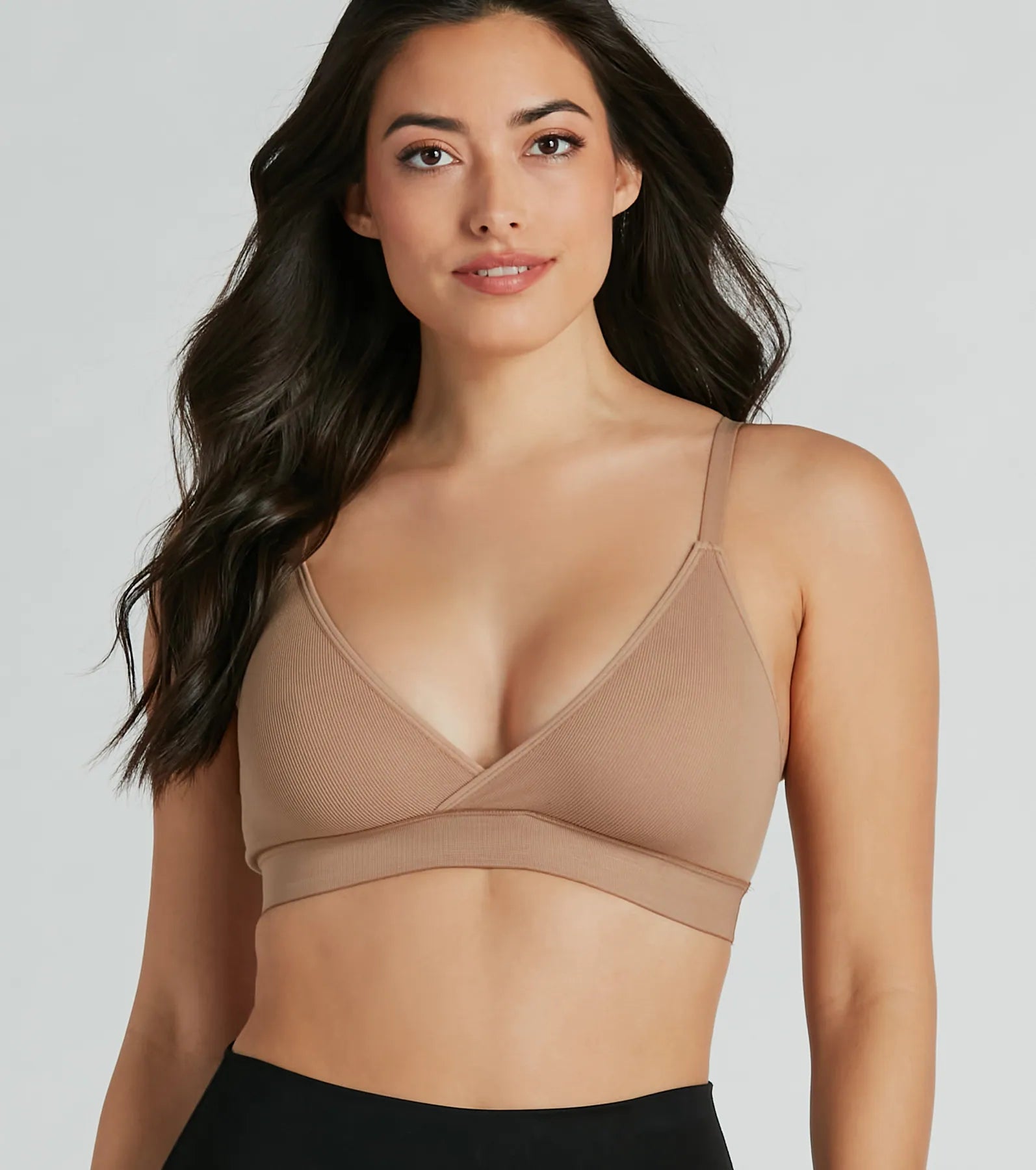 Feeling Good Seamless V-Neck Bralette