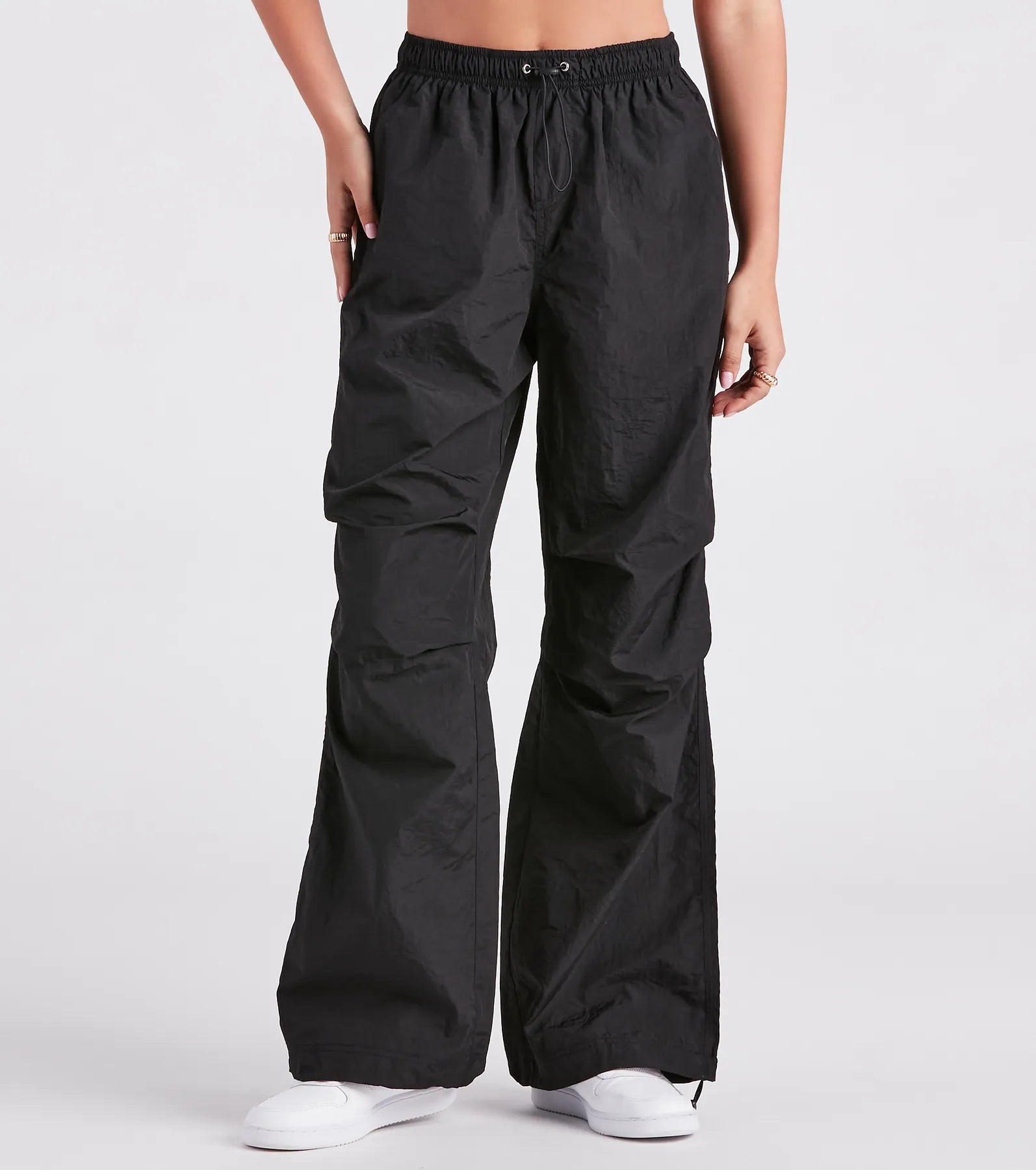 Back To Cool High-Rise Parachute Joggers