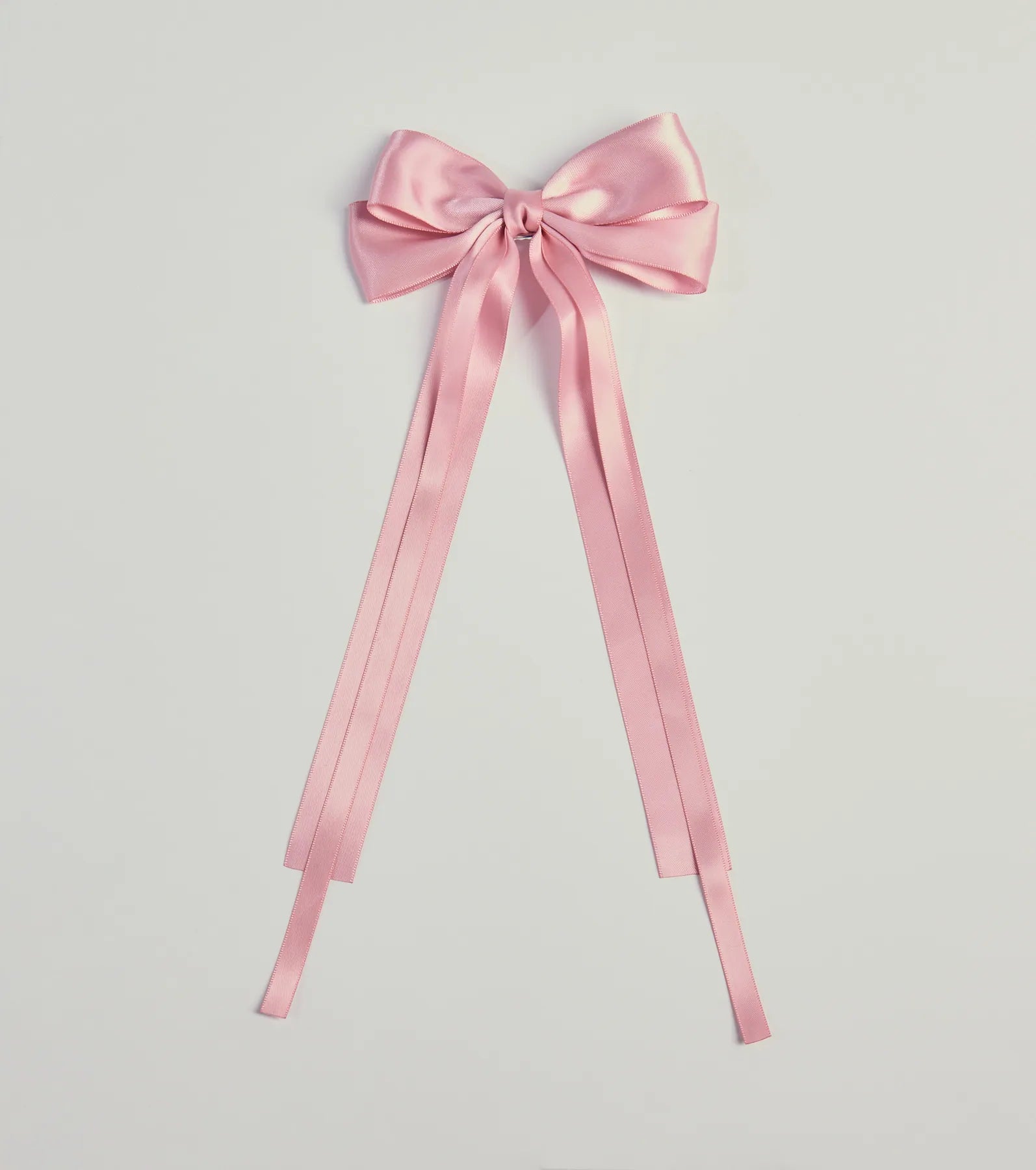 Sleek Sophistication Satin Long Bow