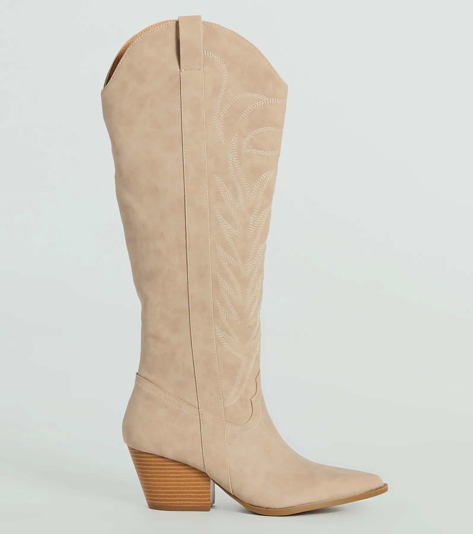 Kick Up The Dust Knee High Suede Western Boots