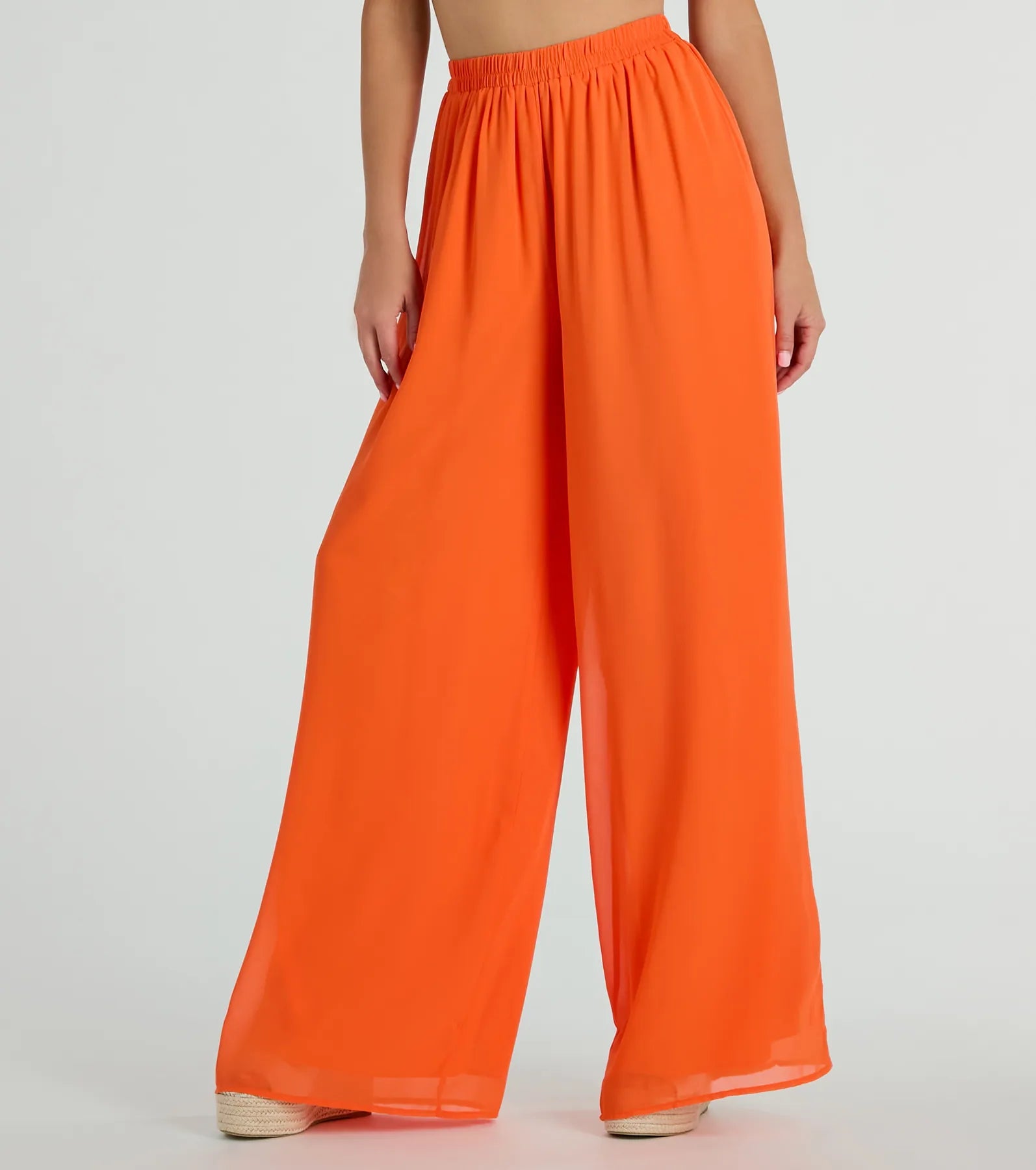 Gorgeous Allure Chiffon Palazzo Pants