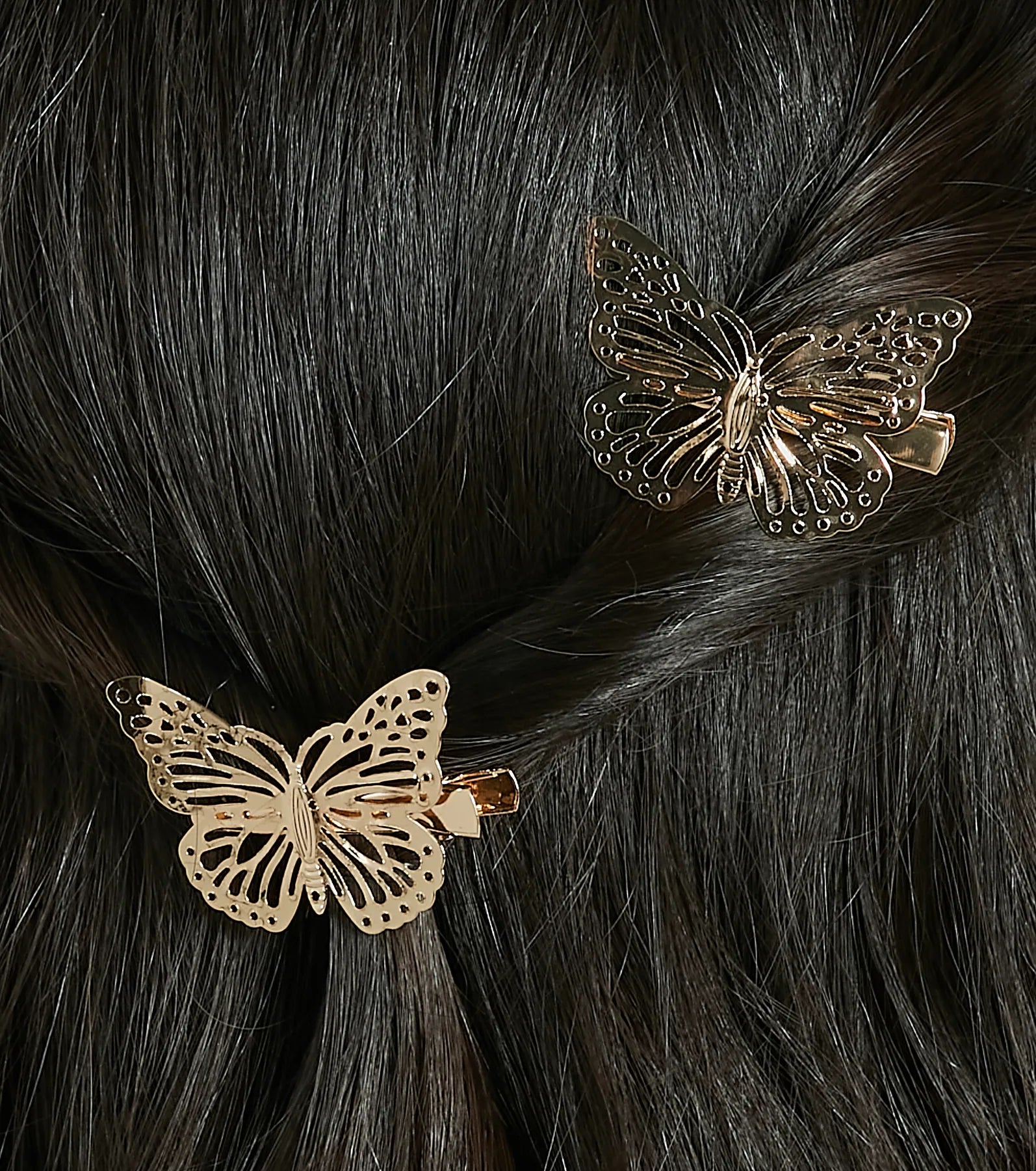 Flirty Flutter Butterfly Hair Clip Set