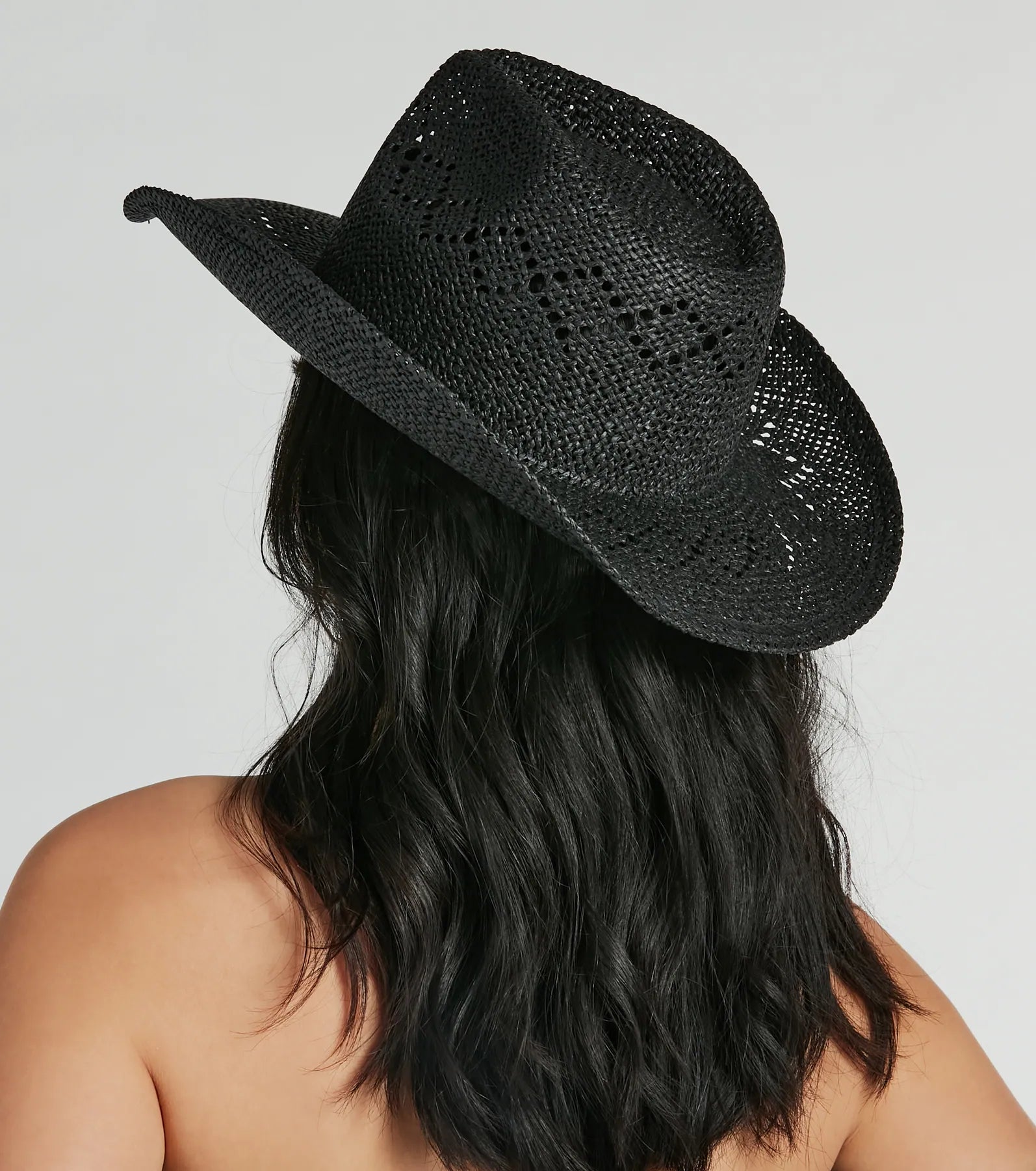 Country Girl At Heart Straw Cowboy Hat