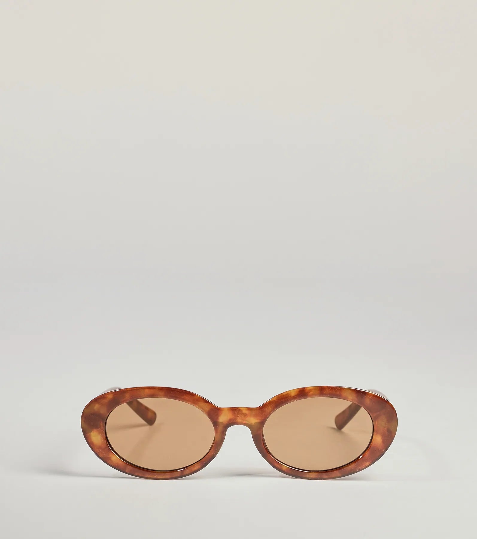 Golden Hour Tortoiseshell Oval Sunglasses