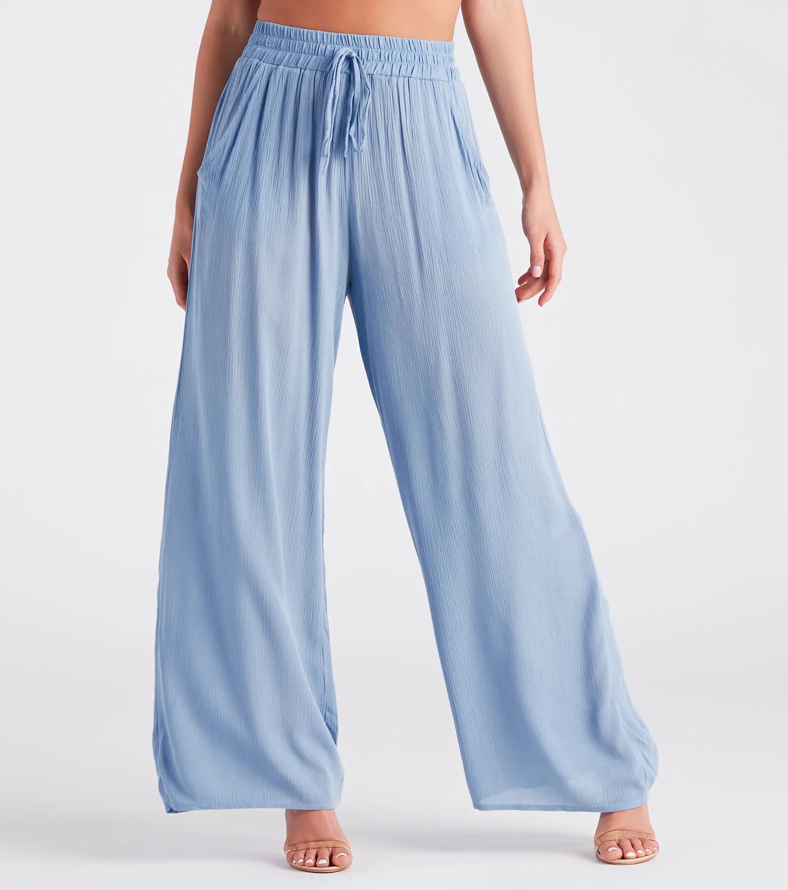 Casual Weekend Plans Wide-Leg Pants