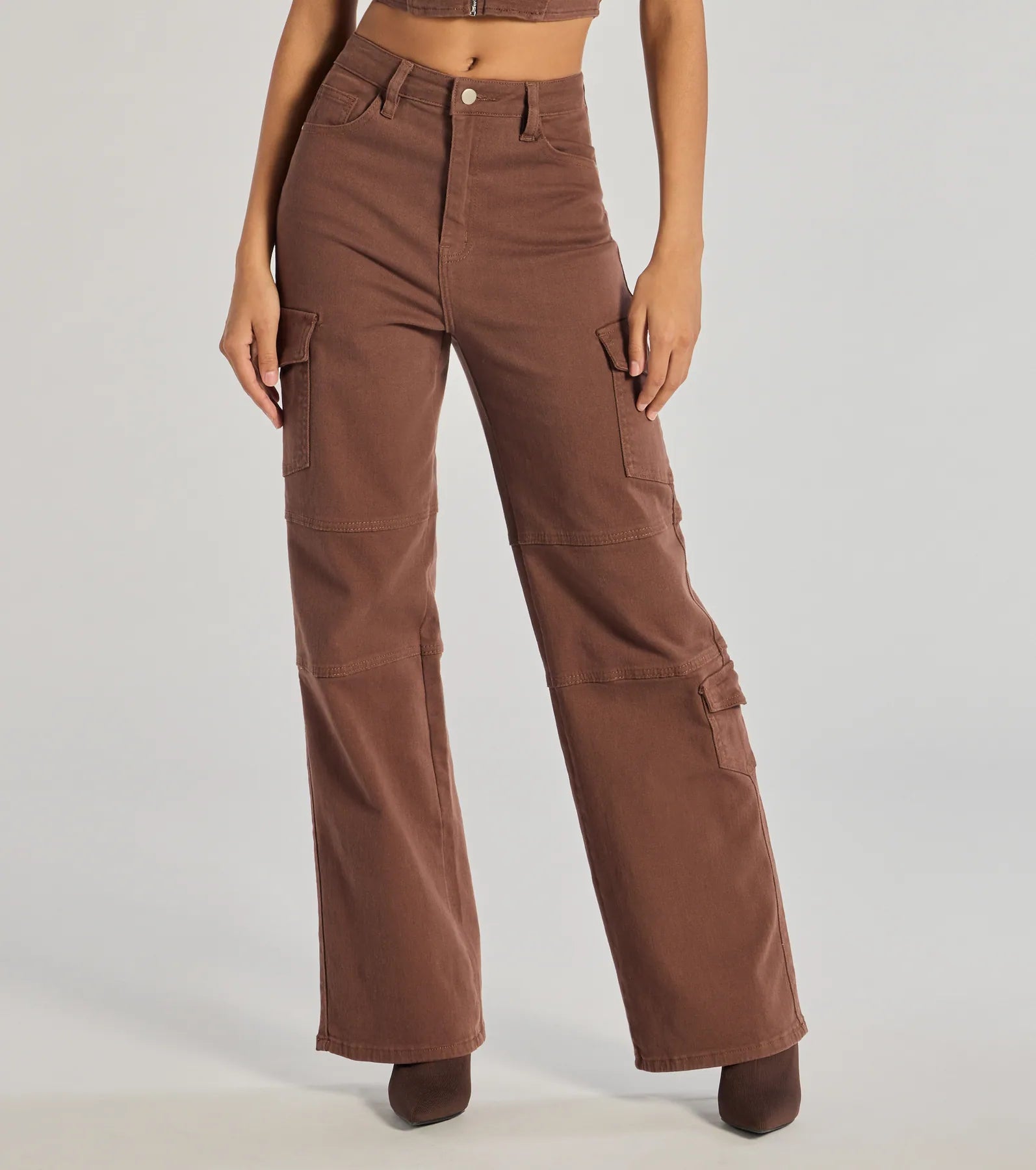 The Next Level High-Rise Cargo Pants