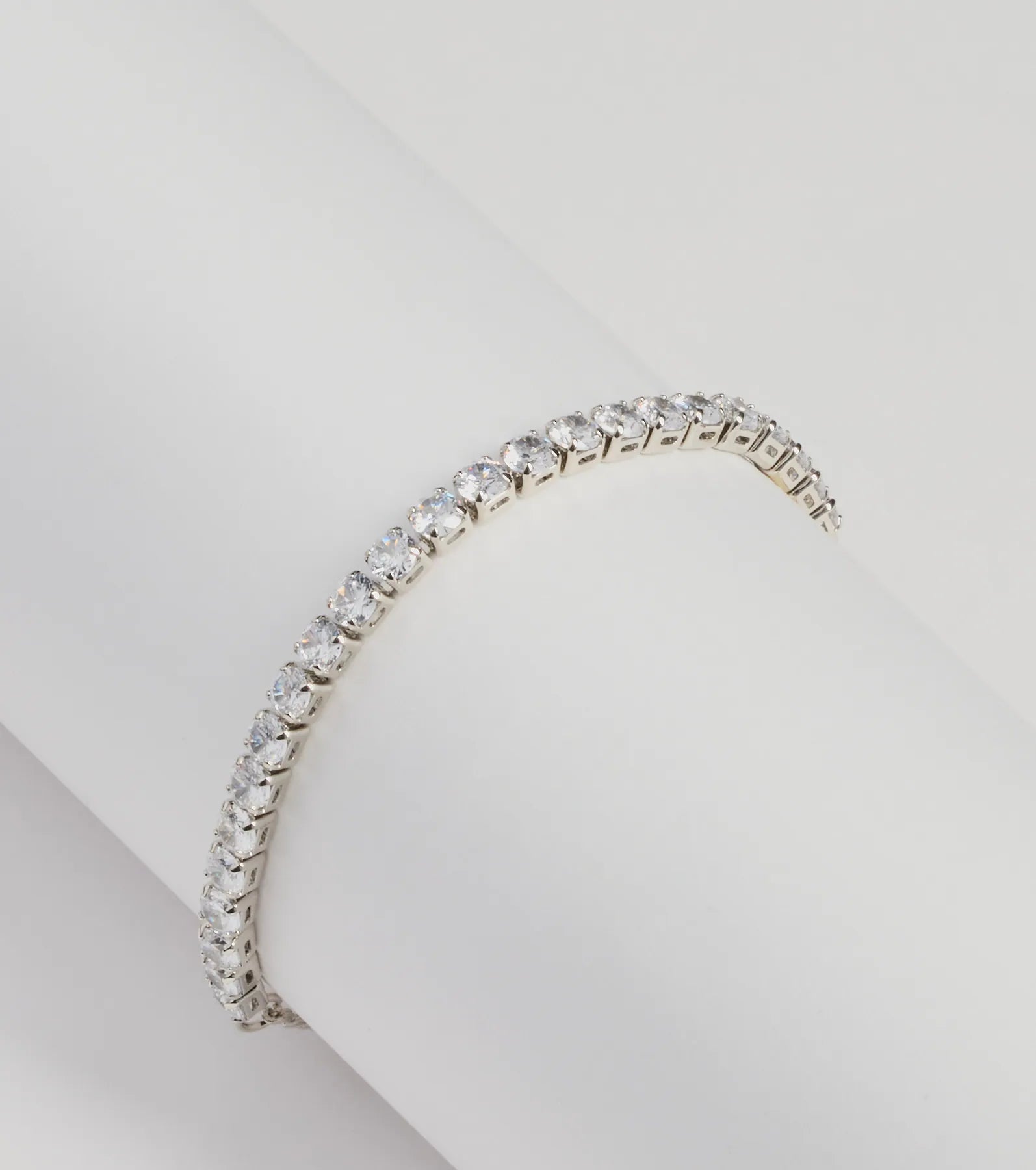 Unforgettable Shine Cubic Zirconia Slider Bracelet