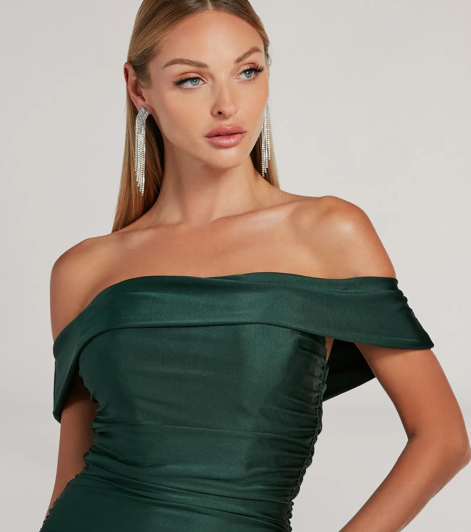 Alicia Off-The-Shoulder Mermaid Formal Dress