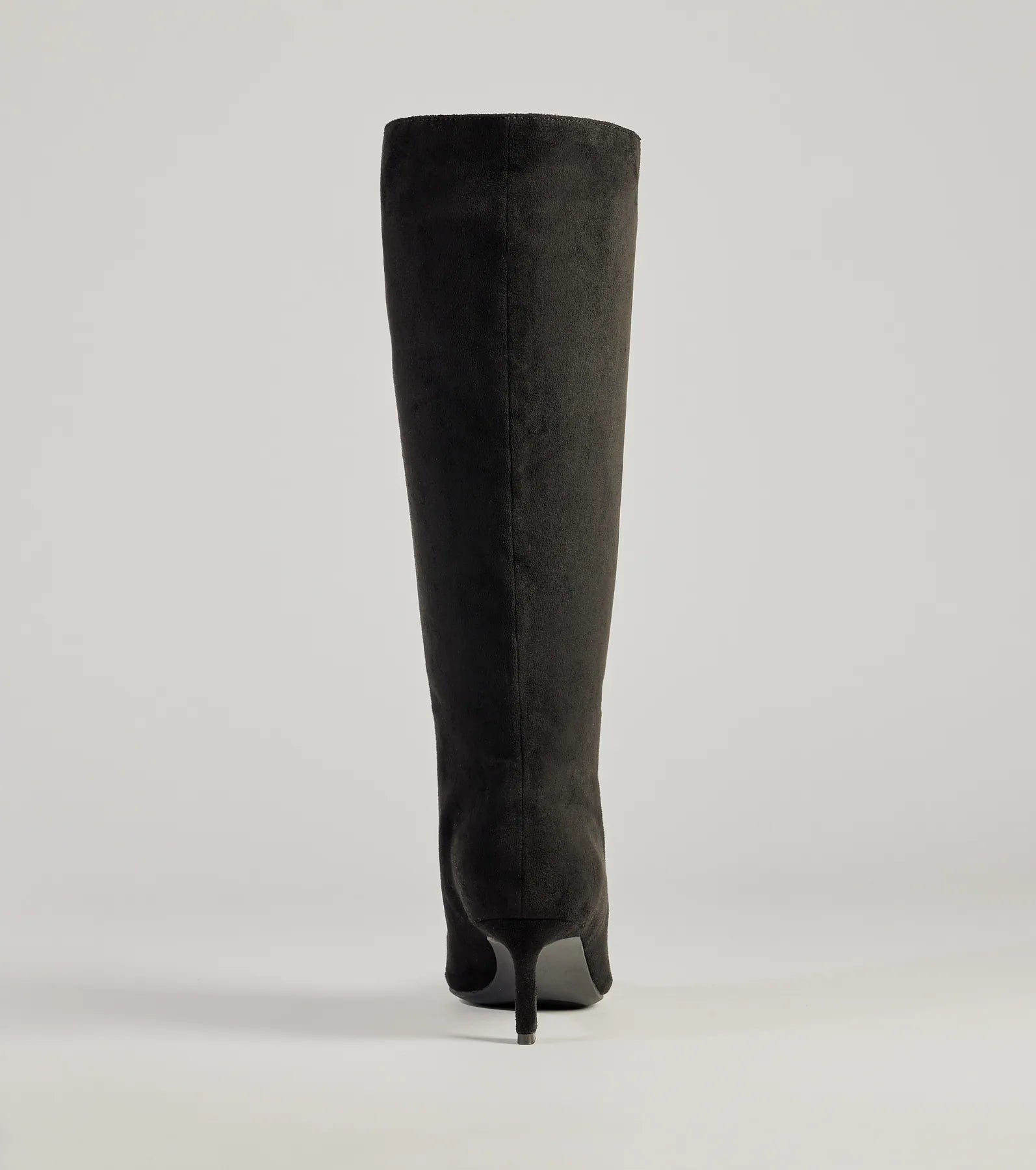 Chic Strut Under-The-Knee Kitten Heel Boots