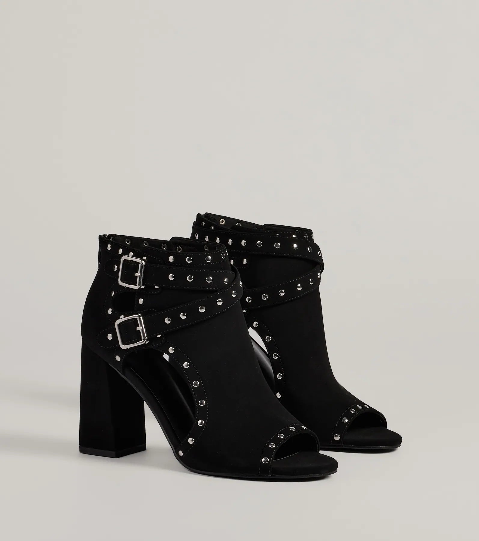 Daring Details Studded Ankle Booties