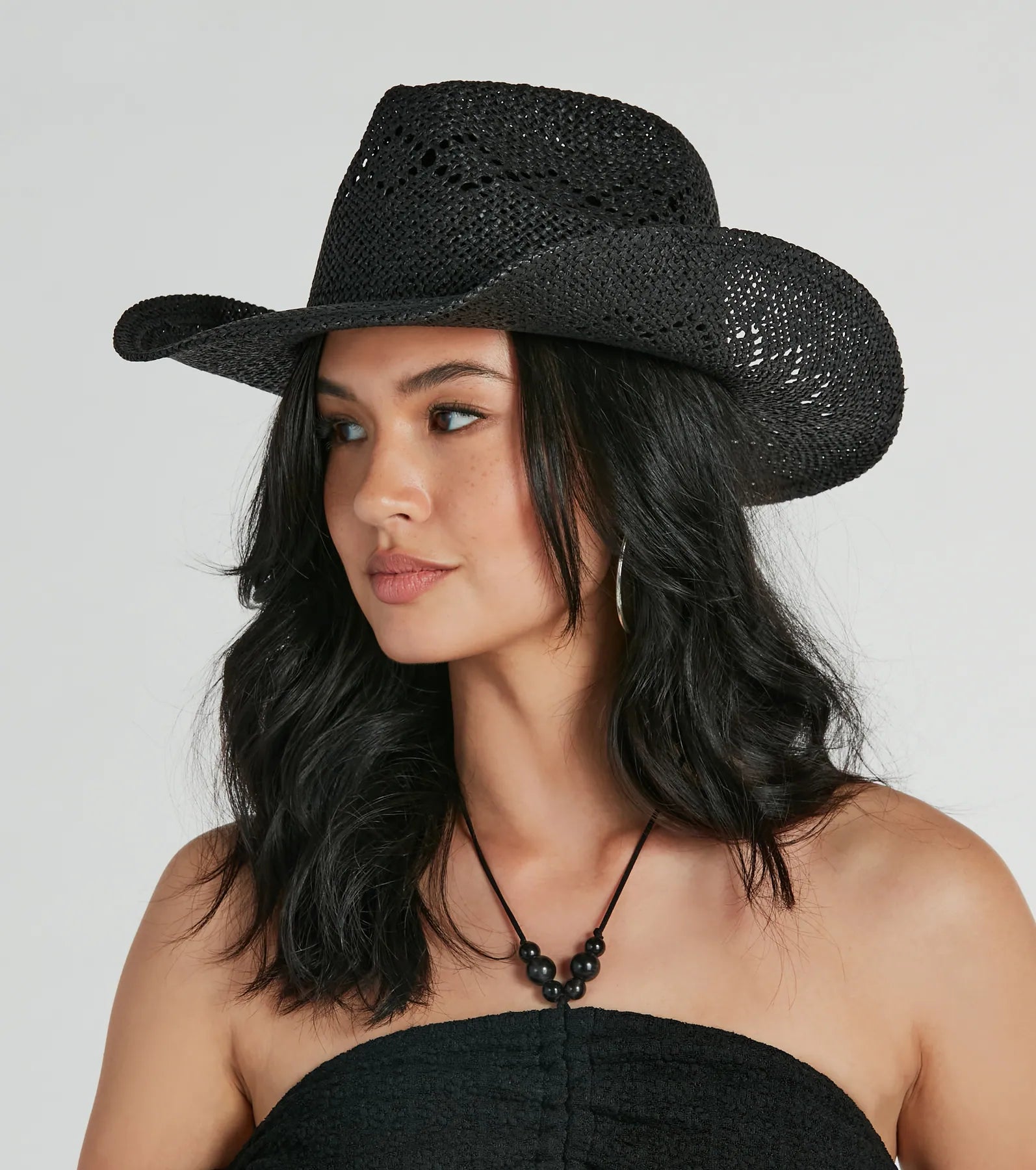 Country Girl At Heart Straw Cowboy Hat