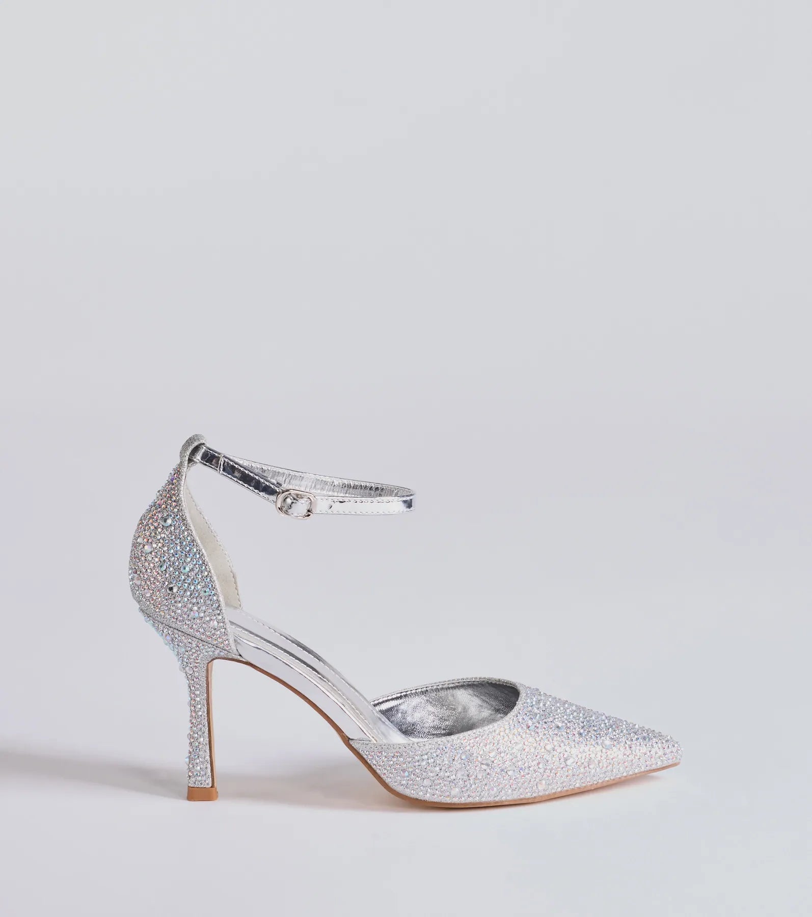 Dazzle and Stun Rhinestone Stiletto Pumps