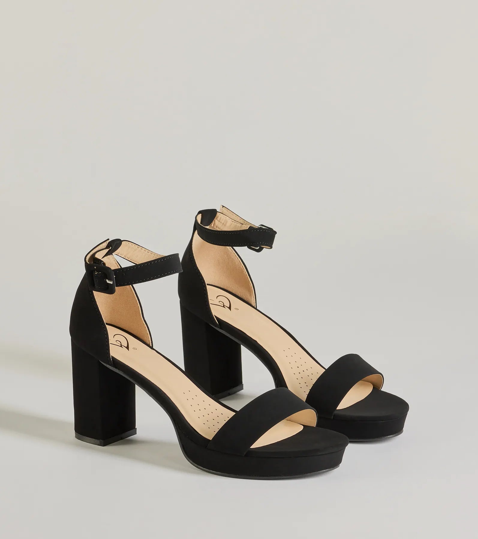 Elevated Glam Platform Block Heels