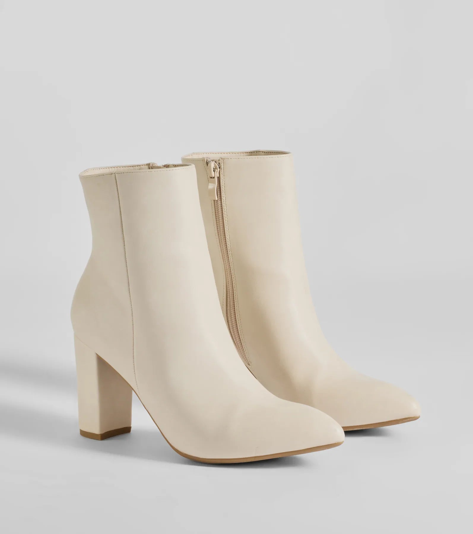 Made For Struttin' Basic Faux Leather Booties