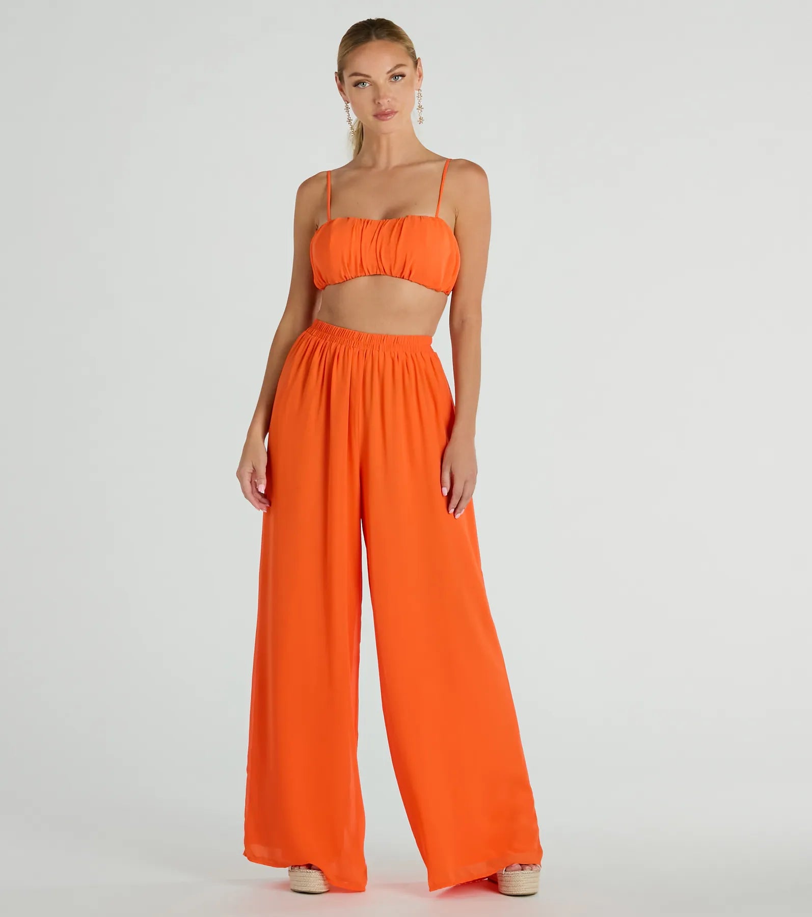 Gorgeous Allure Chiffon Palazzo Pants