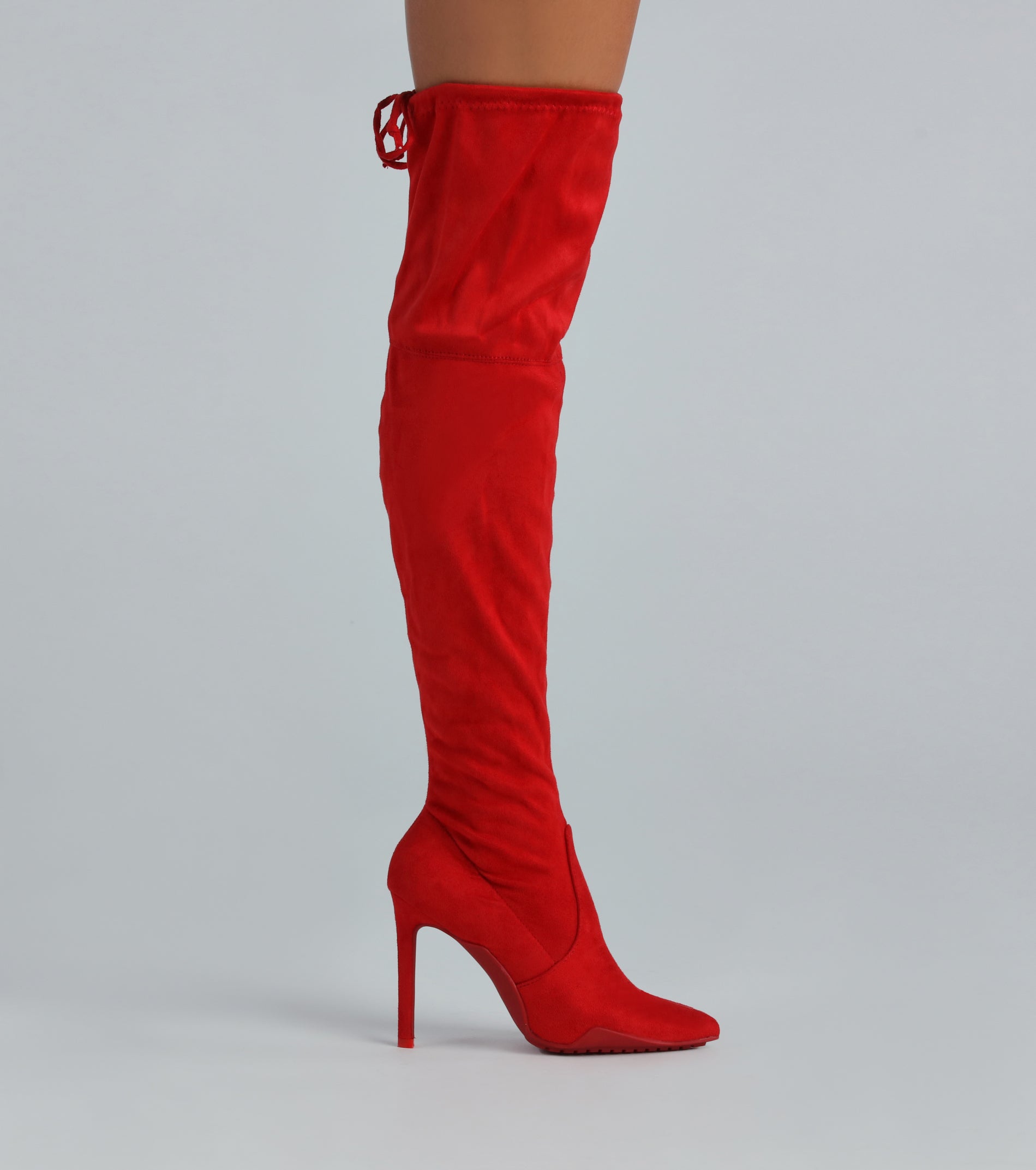 Heat Up The Night Over-The-Knee Stiletto Boots