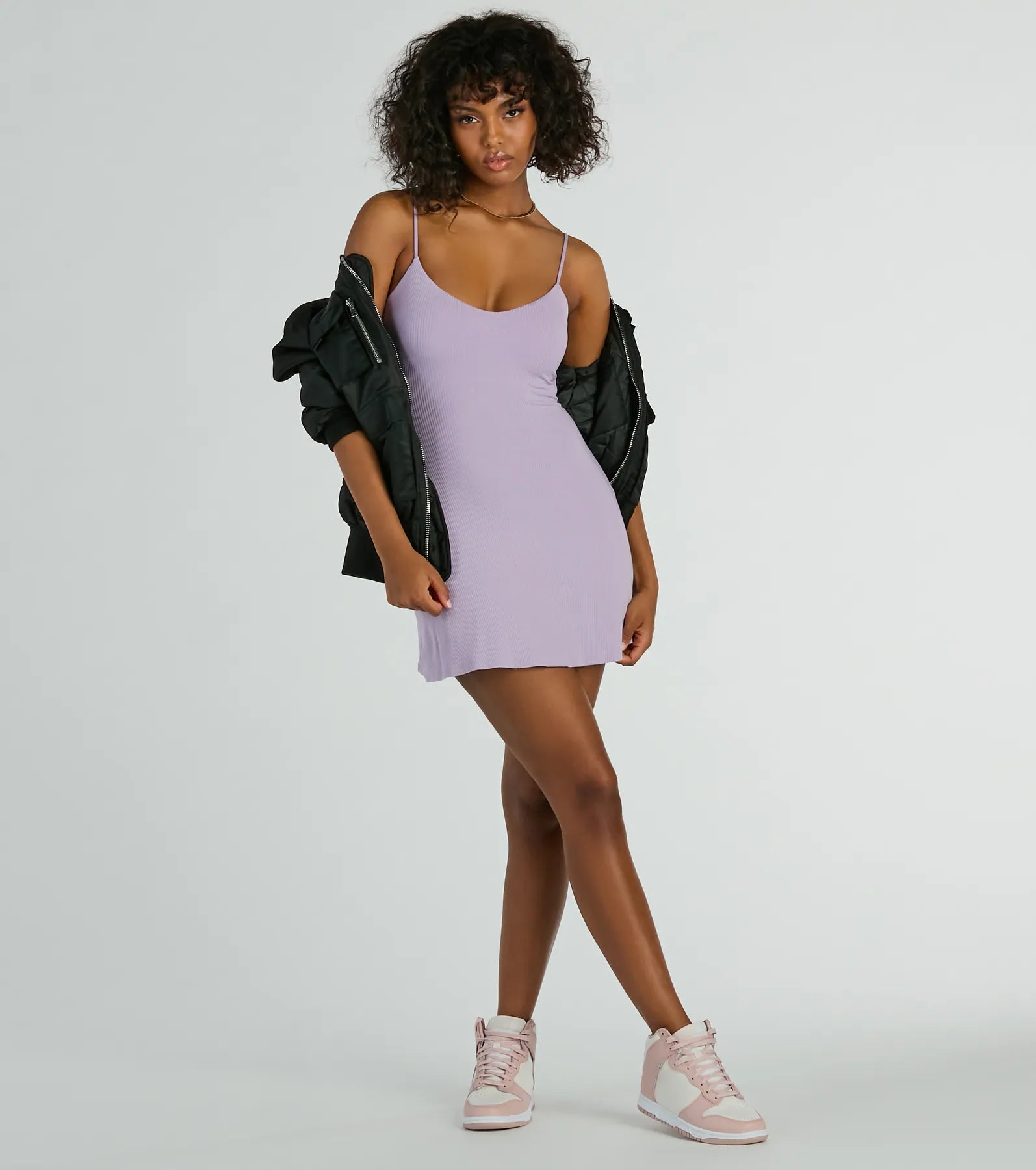 Always Admired Scoop Neck A-Line Mini Dress