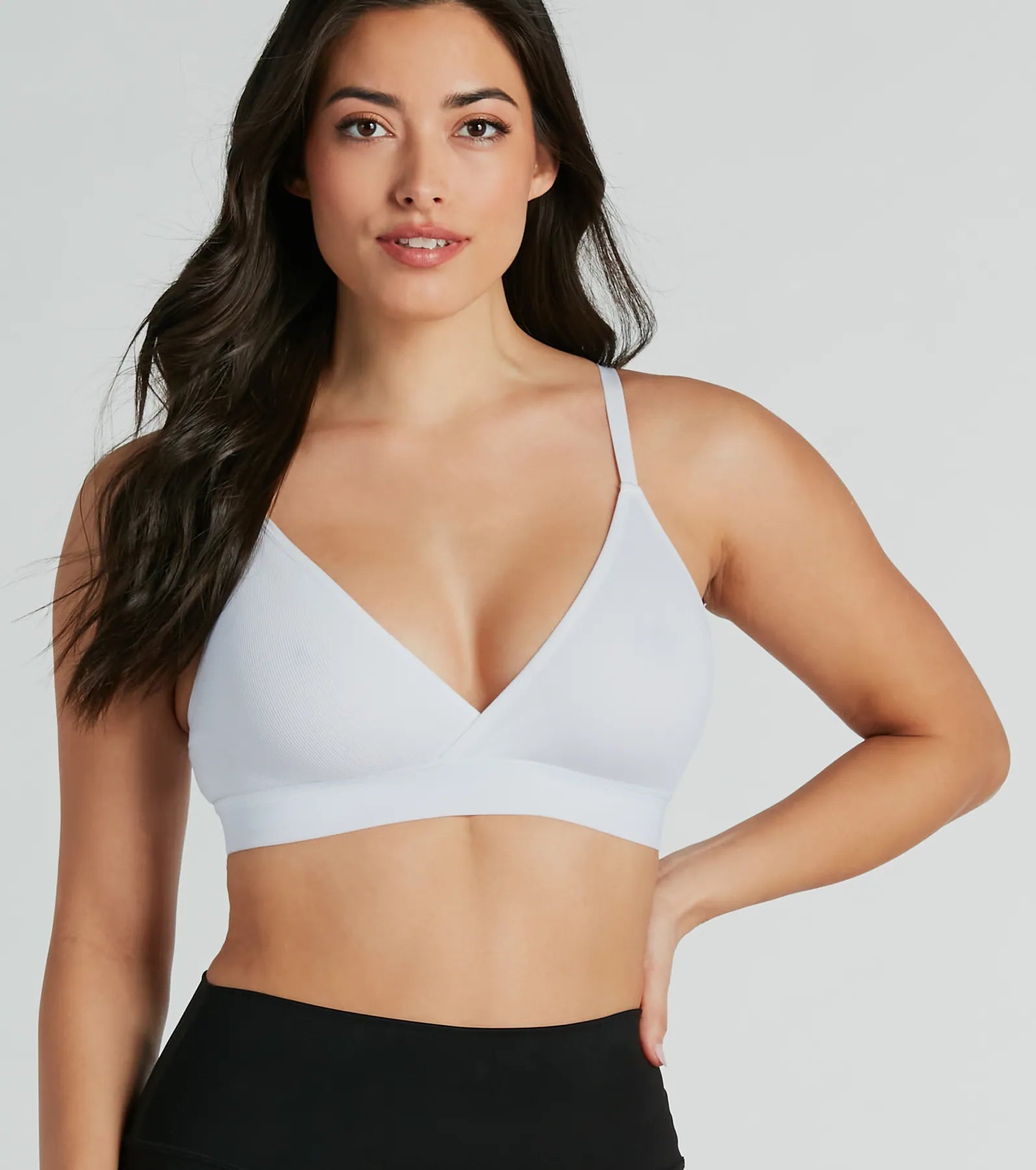 Feeling Good Seamless V-Neck Bralette