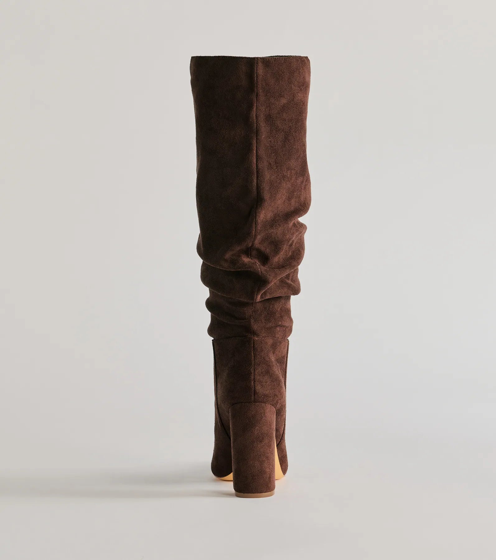 Runway Ready Under-The-Knee Scrunch Boots