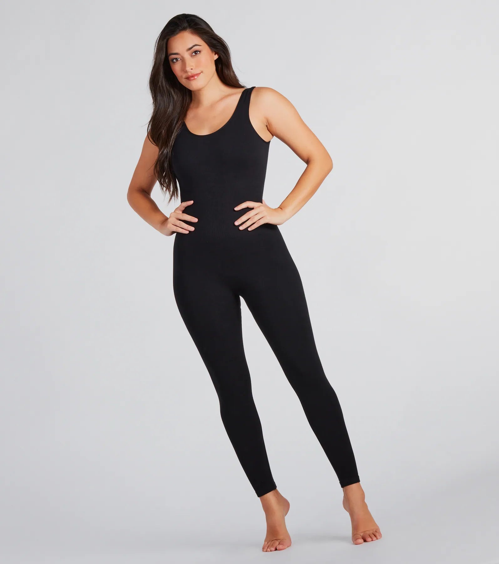 Comfy Muse Seamless Low Back Jumpsuit