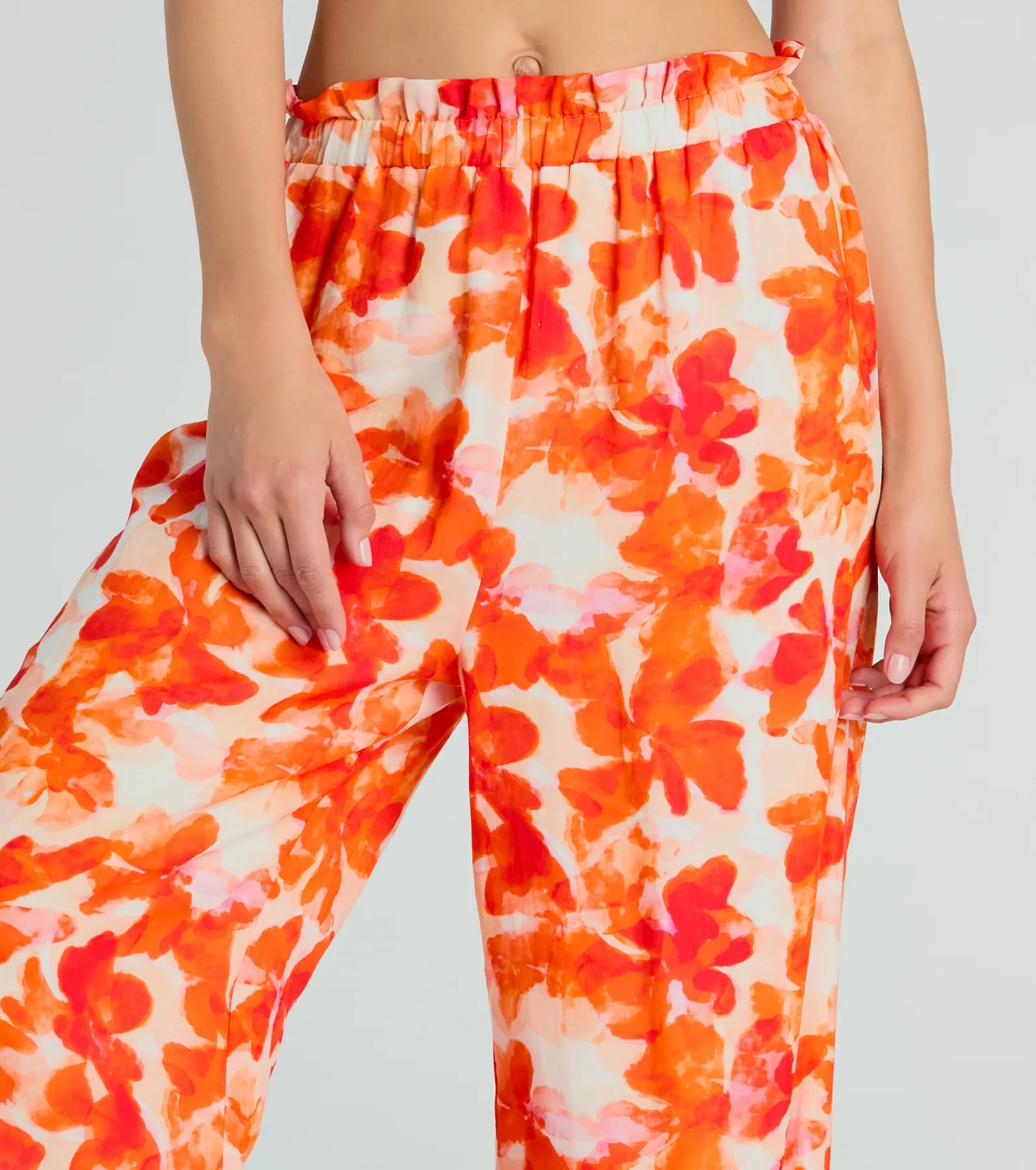 Make Some Noise Printed Palazzo Pants