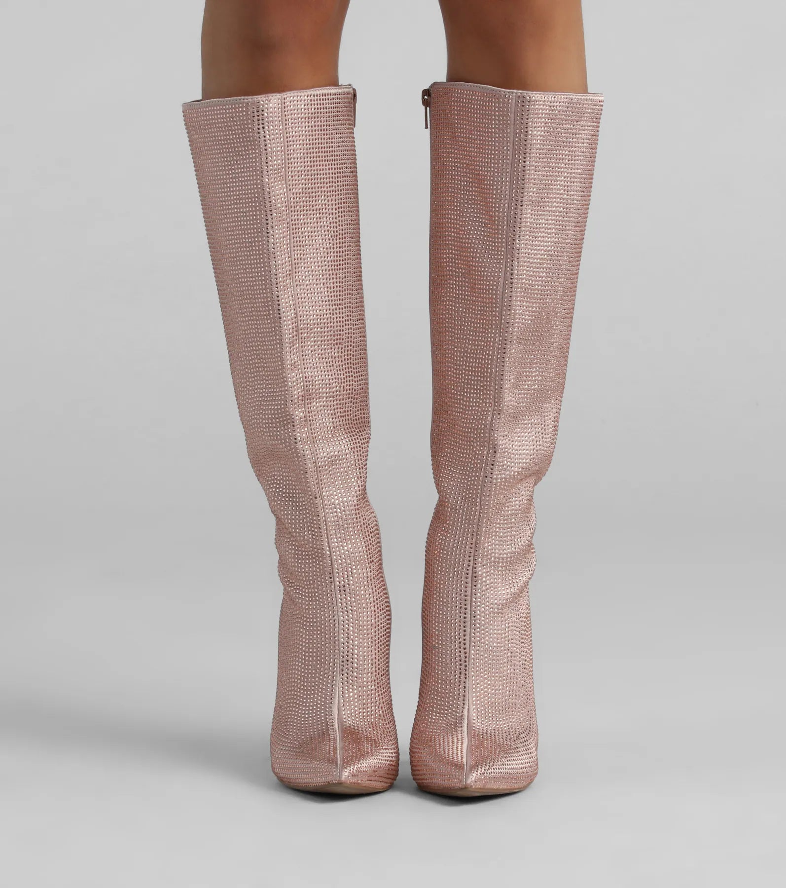 Let Your Sparkle Shine Under-The-Knee Boots