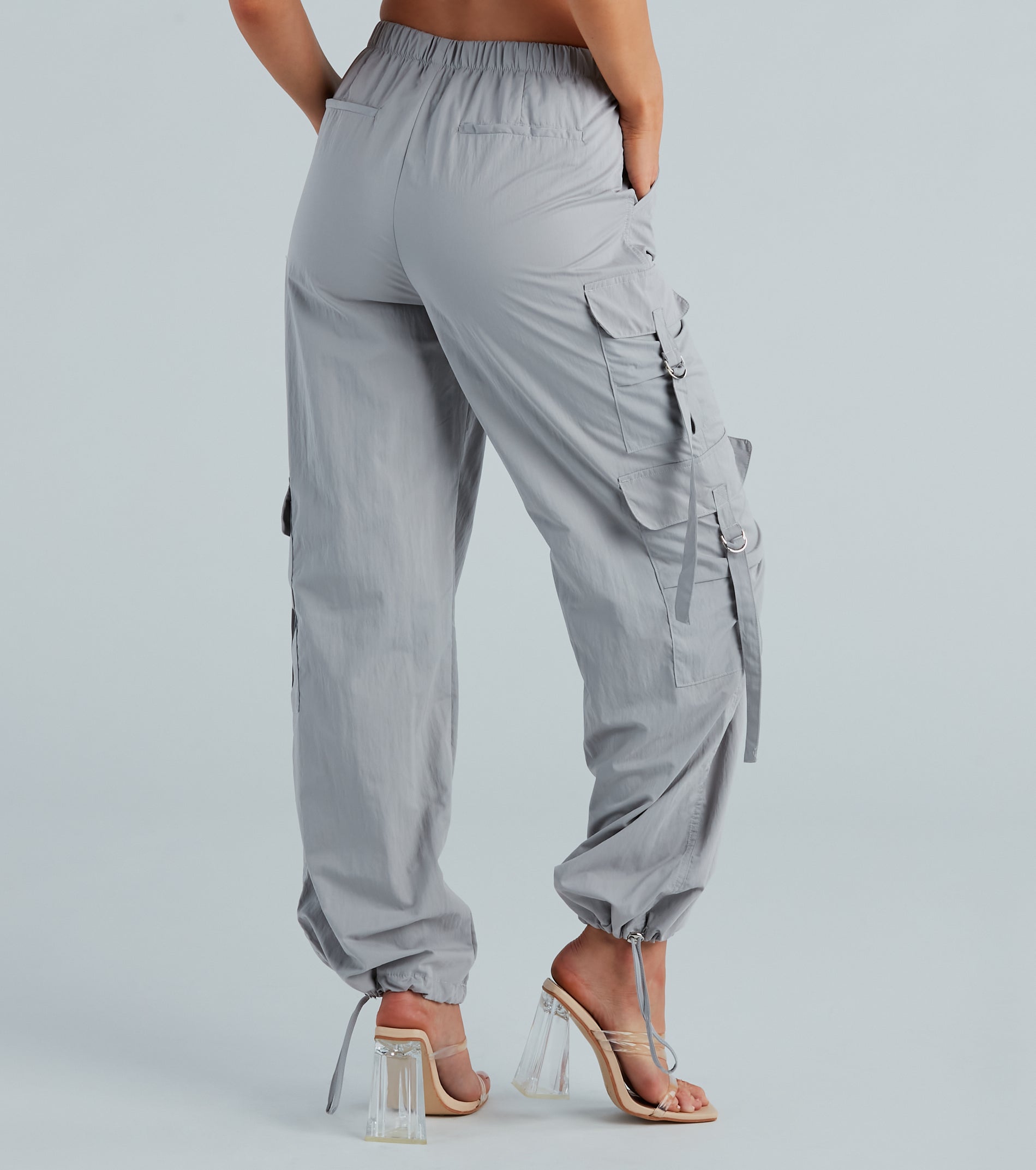 Effortless Edge Wide-Leg Cargo Pants