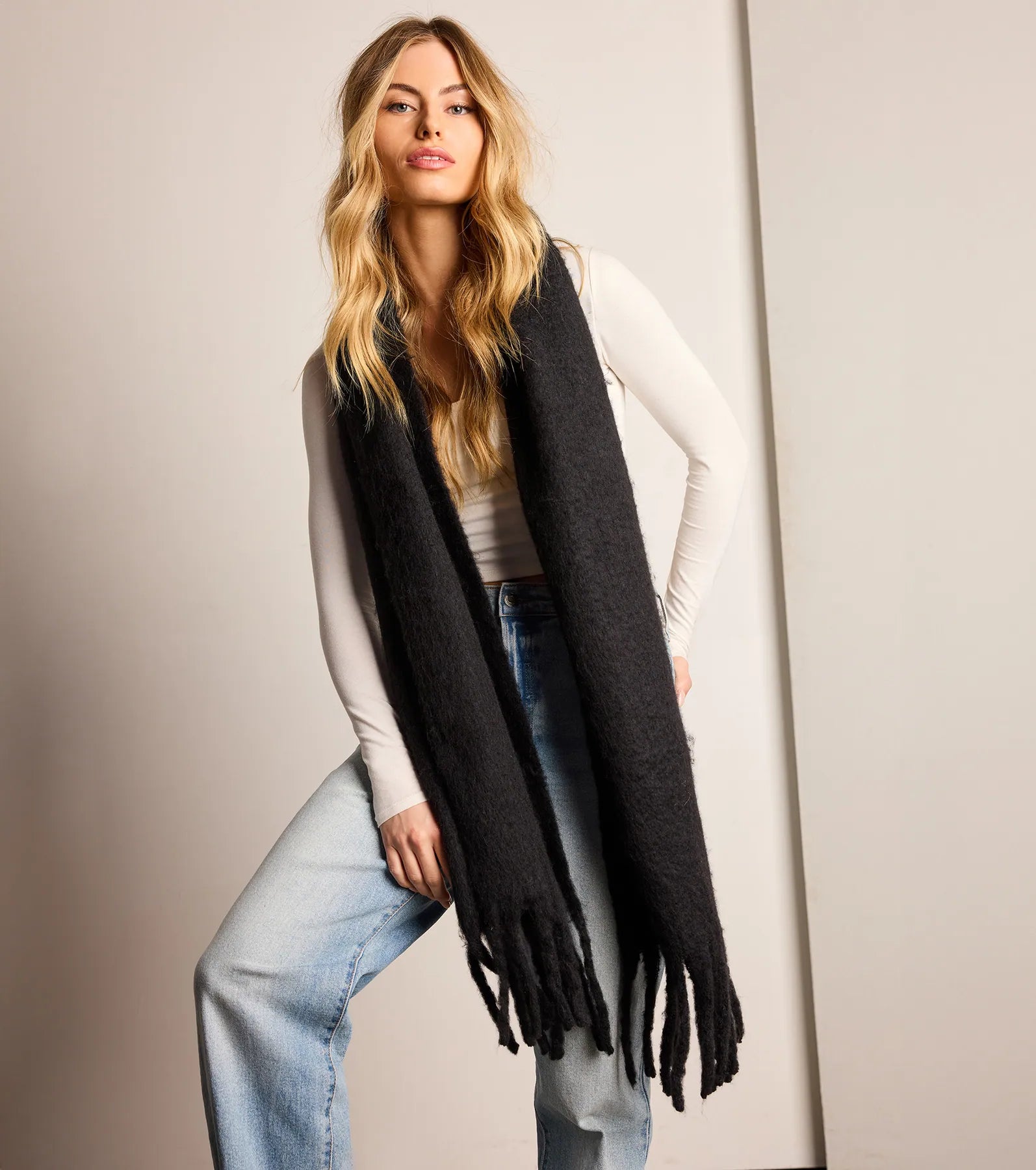 Wrapped In Luxe Blanket Scarf