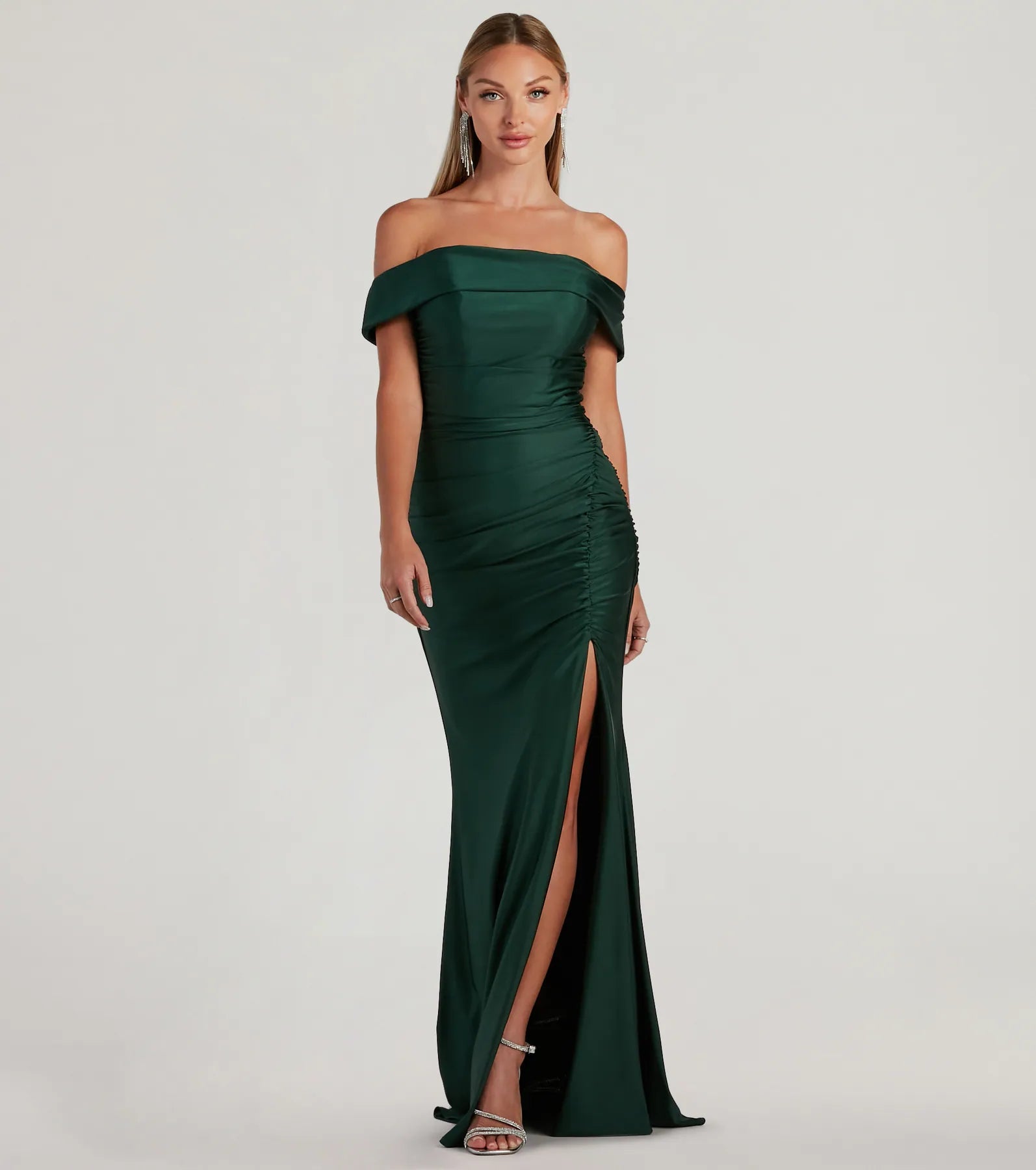 Alicia Off-The-Shoulder Mermaid Formal Dress