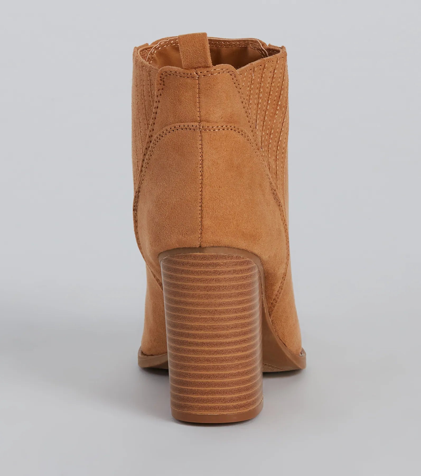 Cute Stand Off Western Block Heel Booties