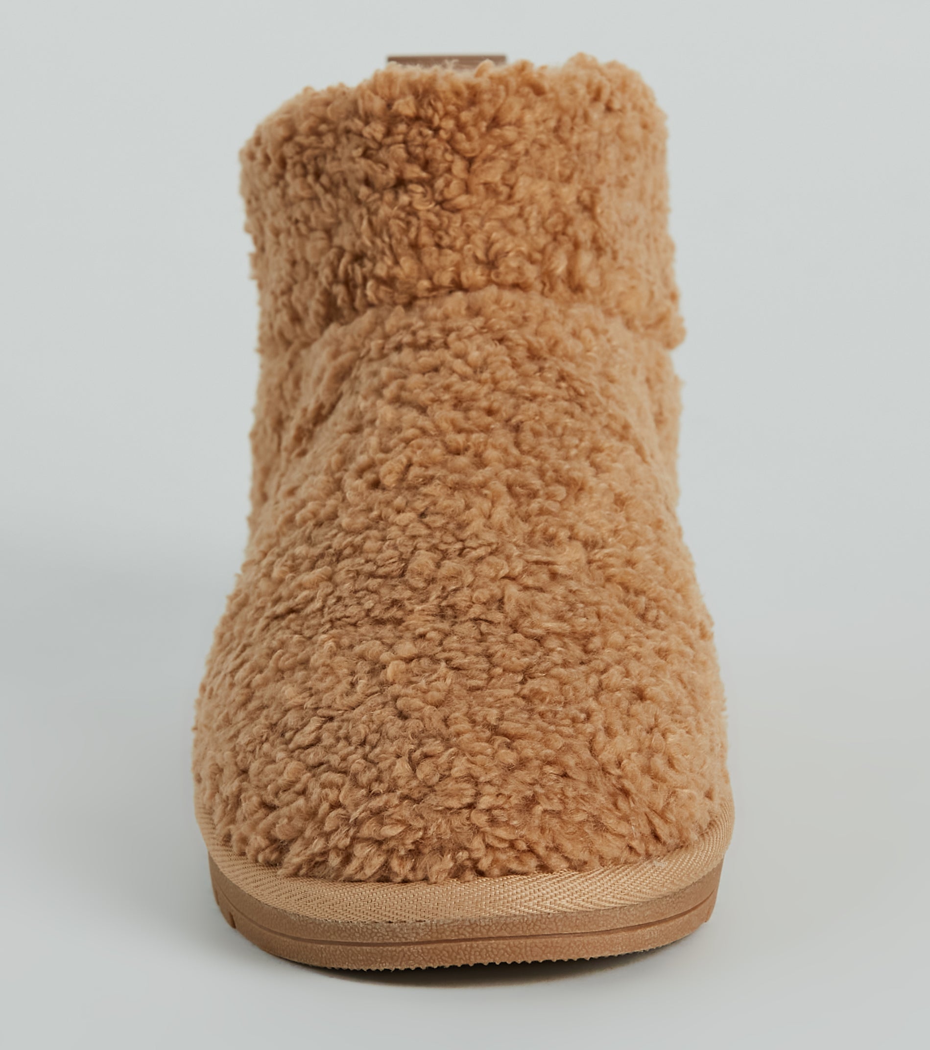 Plush Comfort Faux Sherpa Booties