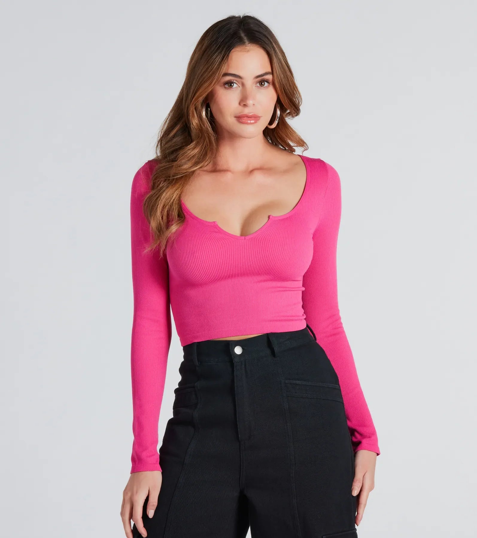 Flawless Energy Long Sleeve Crop Top