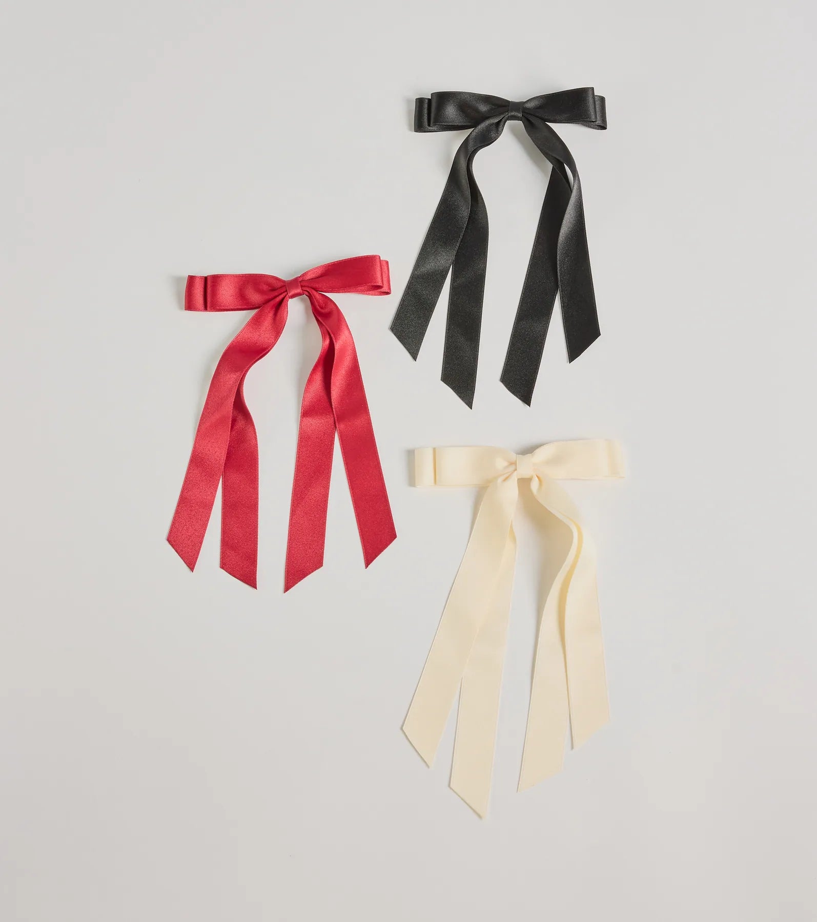 Keep It Cute Three-Pack Hair Bow Clip Set