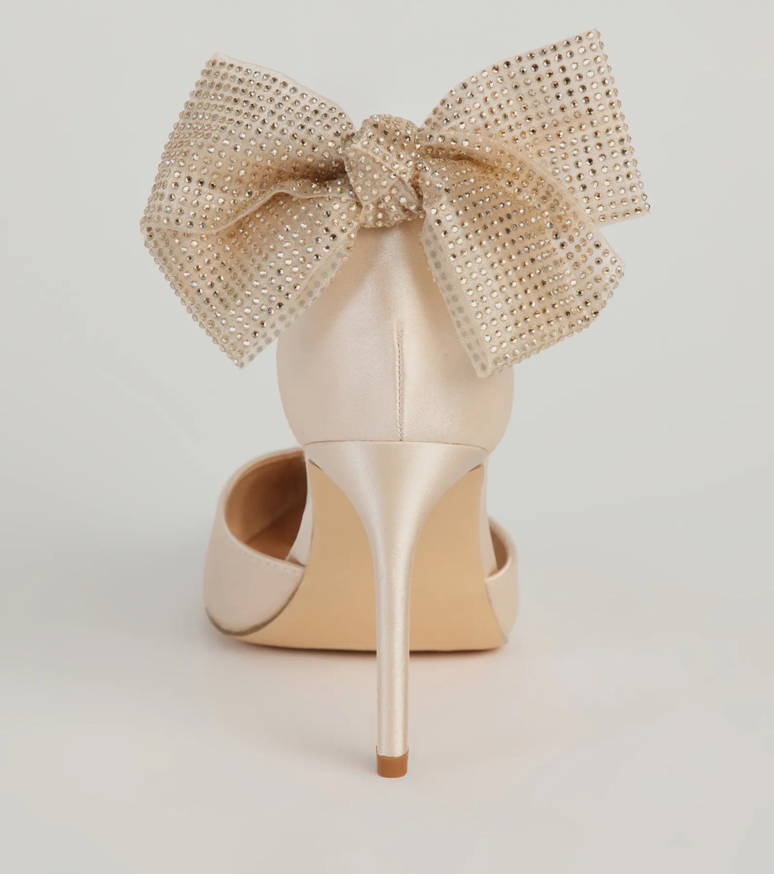 Chic Attitude Bow-Detail Stiletto Pumps