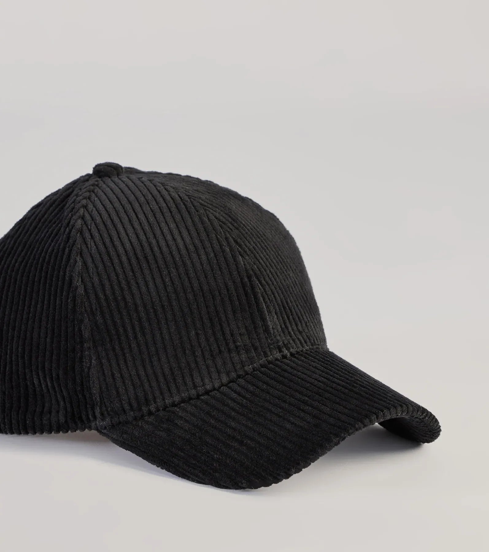 Sporty Luxe Corduroy Baseball Cap