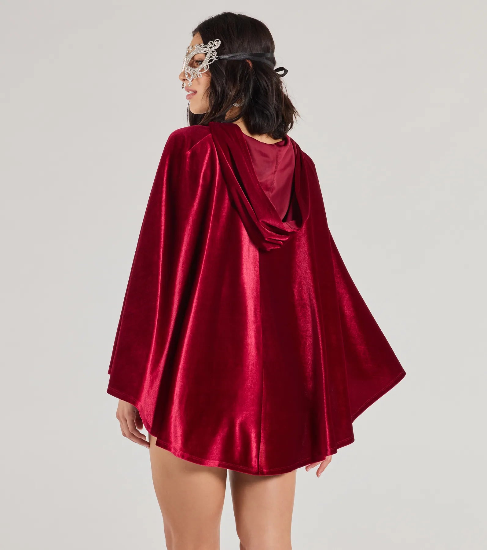 Lil' Red Velvet Halloween Cape