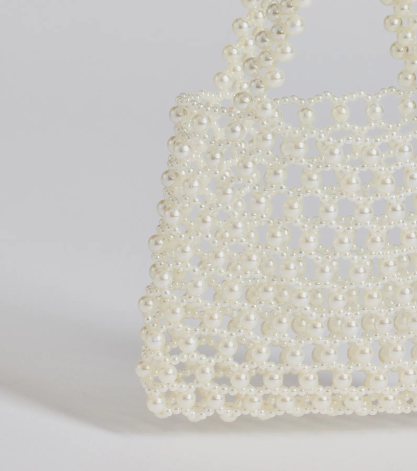 Sweetly Elite Faux Pearl Handbag