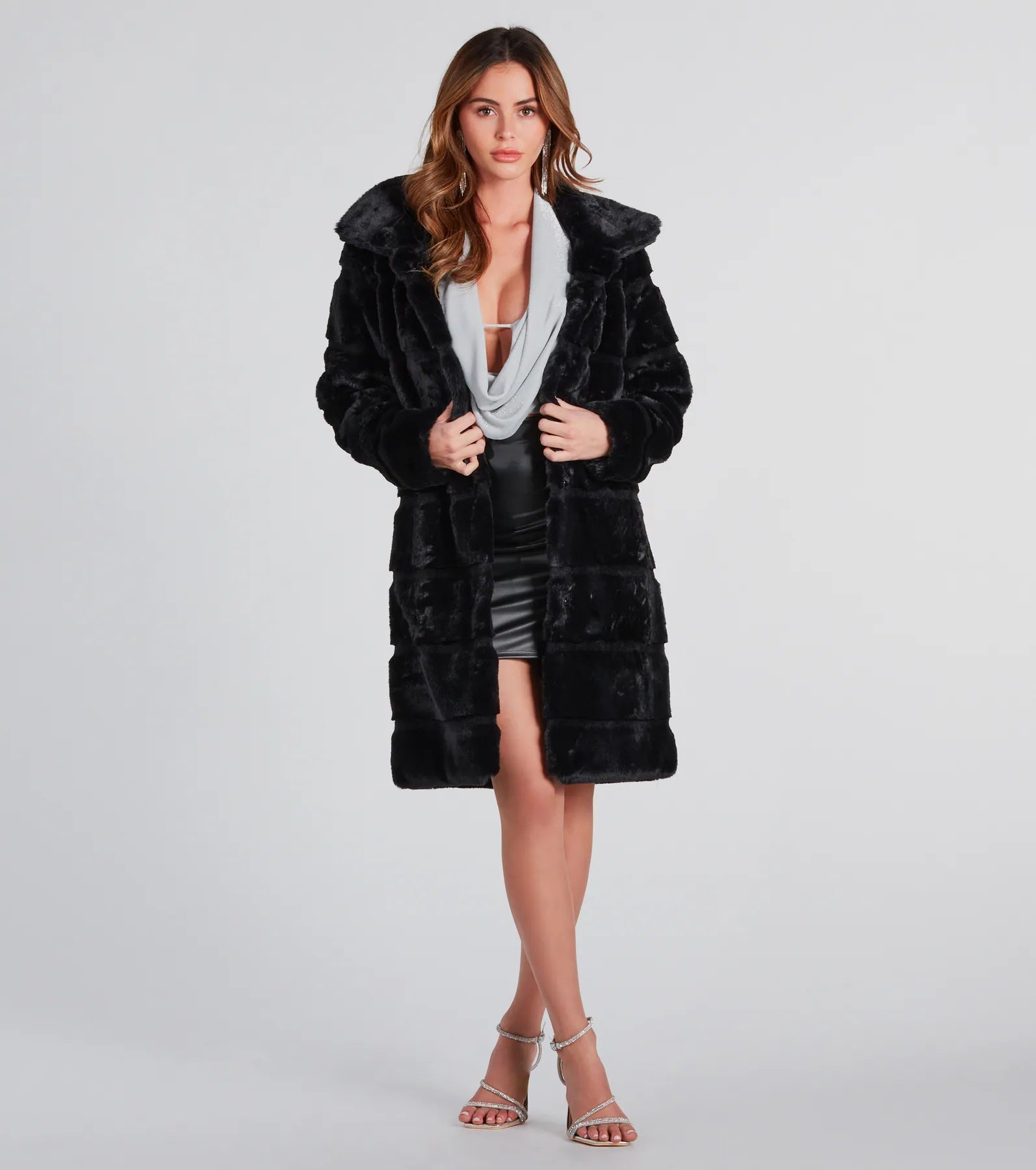 Feeling Extra Luxe Long Faux Fur Coat