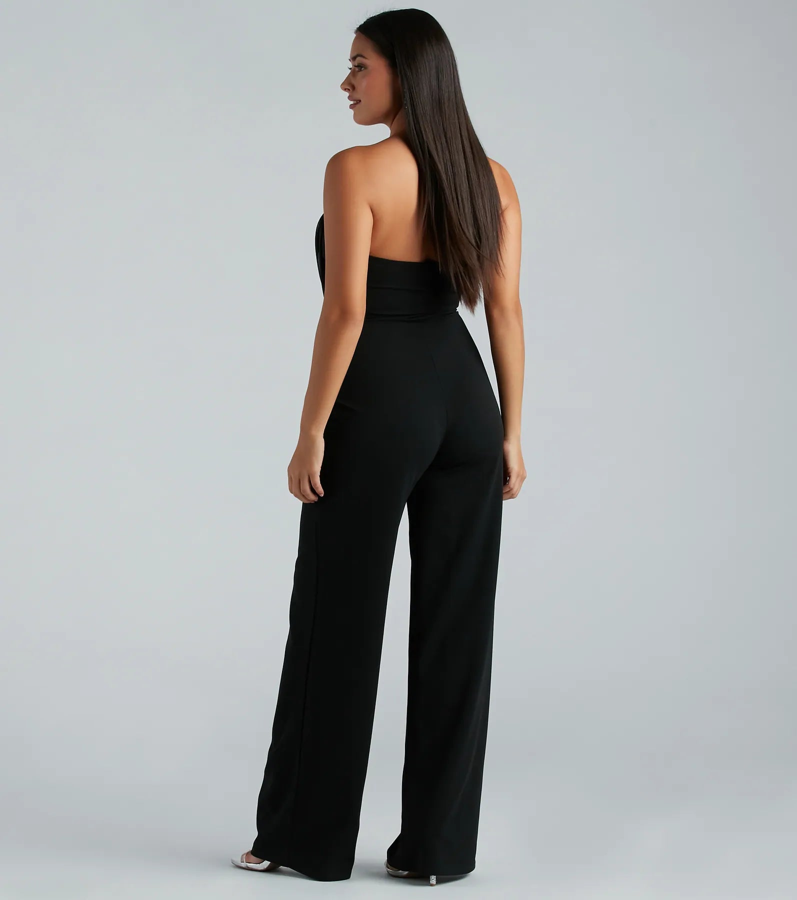 Such A Chic Vibe Strapless Jumpsuit