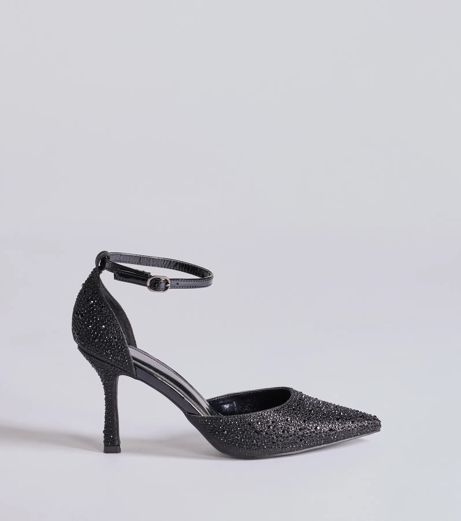 Dazzle and Stun Rhinestone Stiletto Pumps