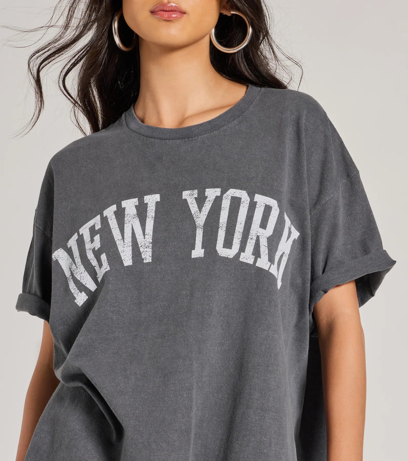 New York Oversized Graphic Tee