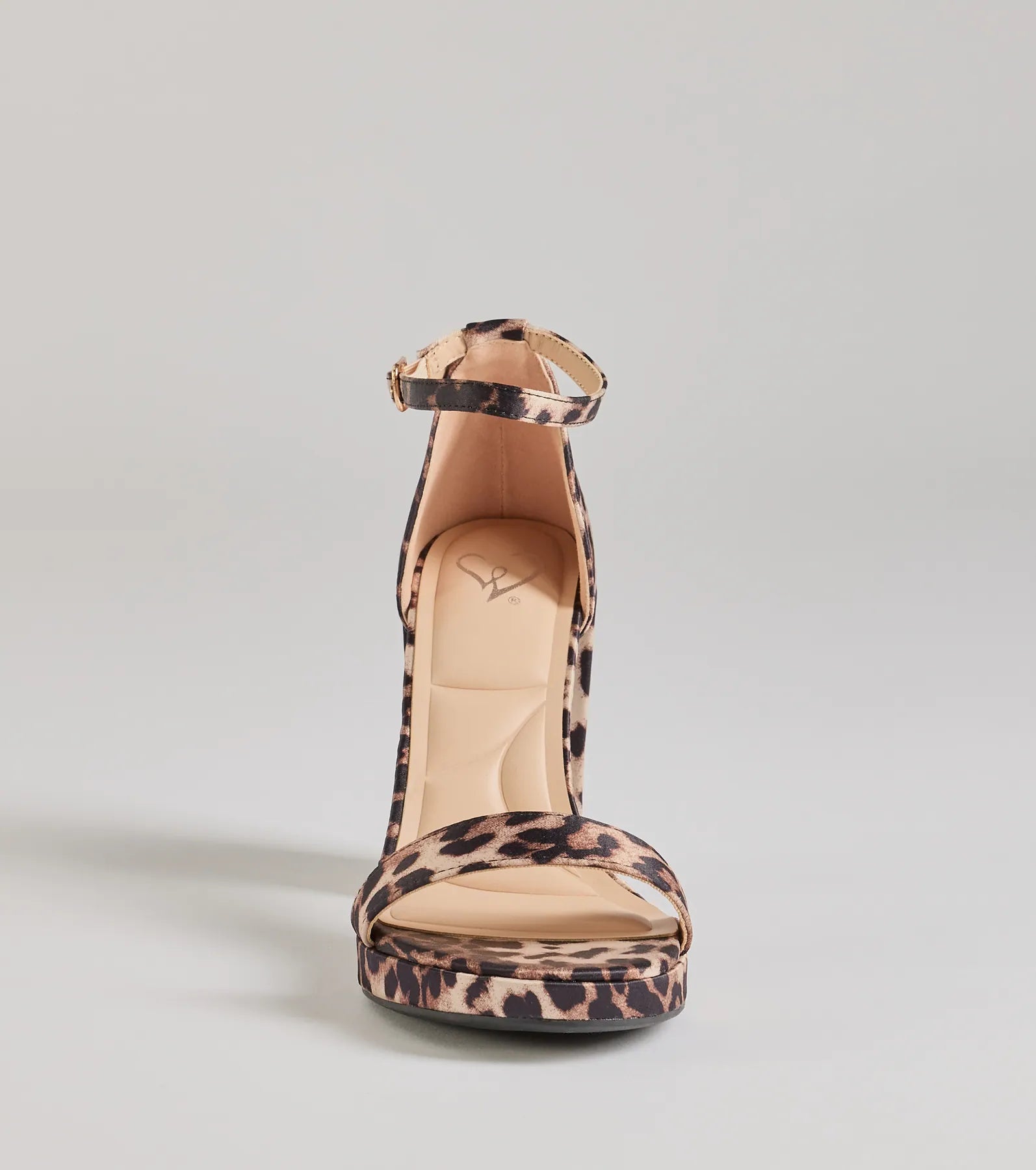 Untamed Glam Leopard Print Block Heels