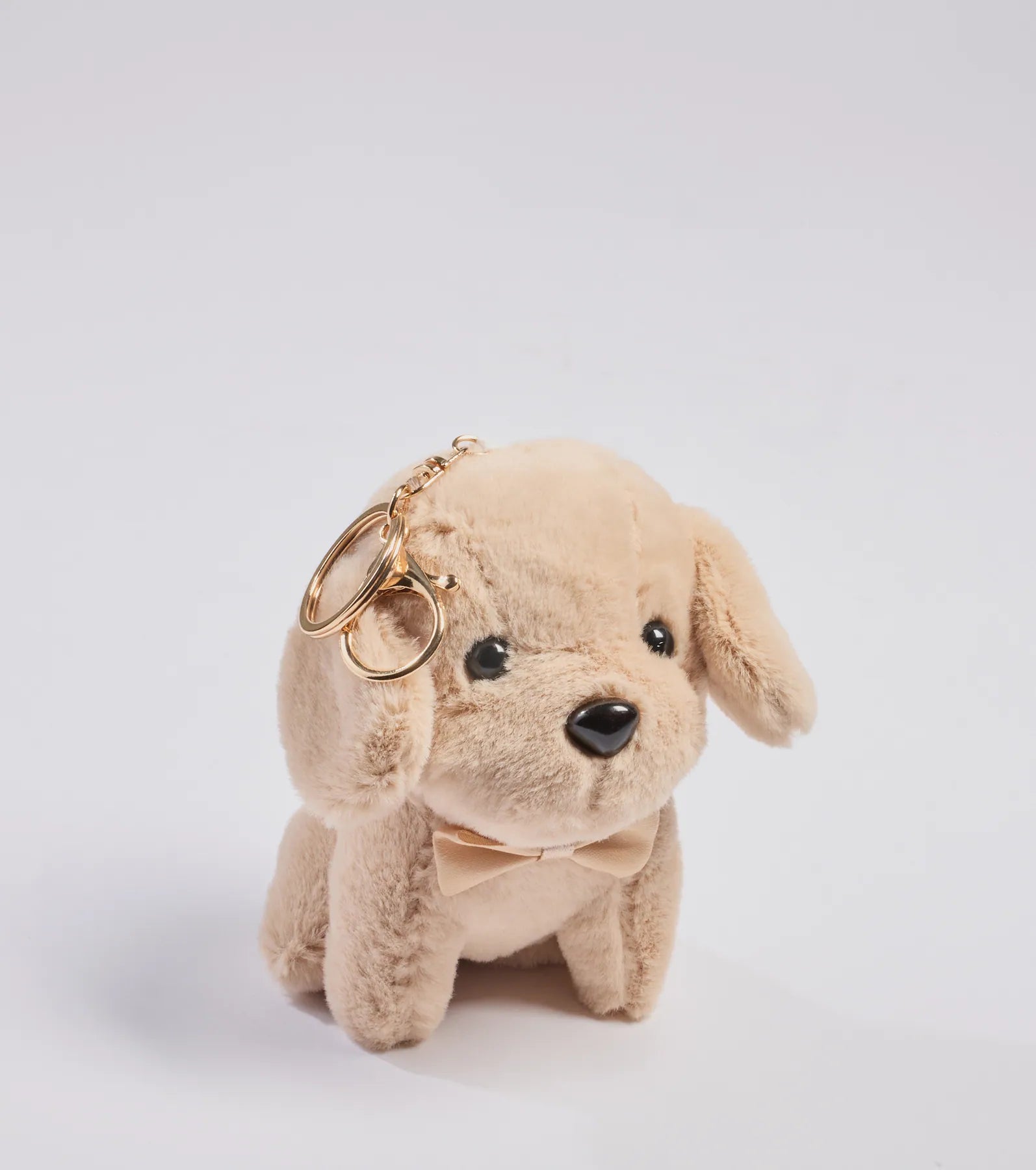 Plush Puppy Dog Bag Charm