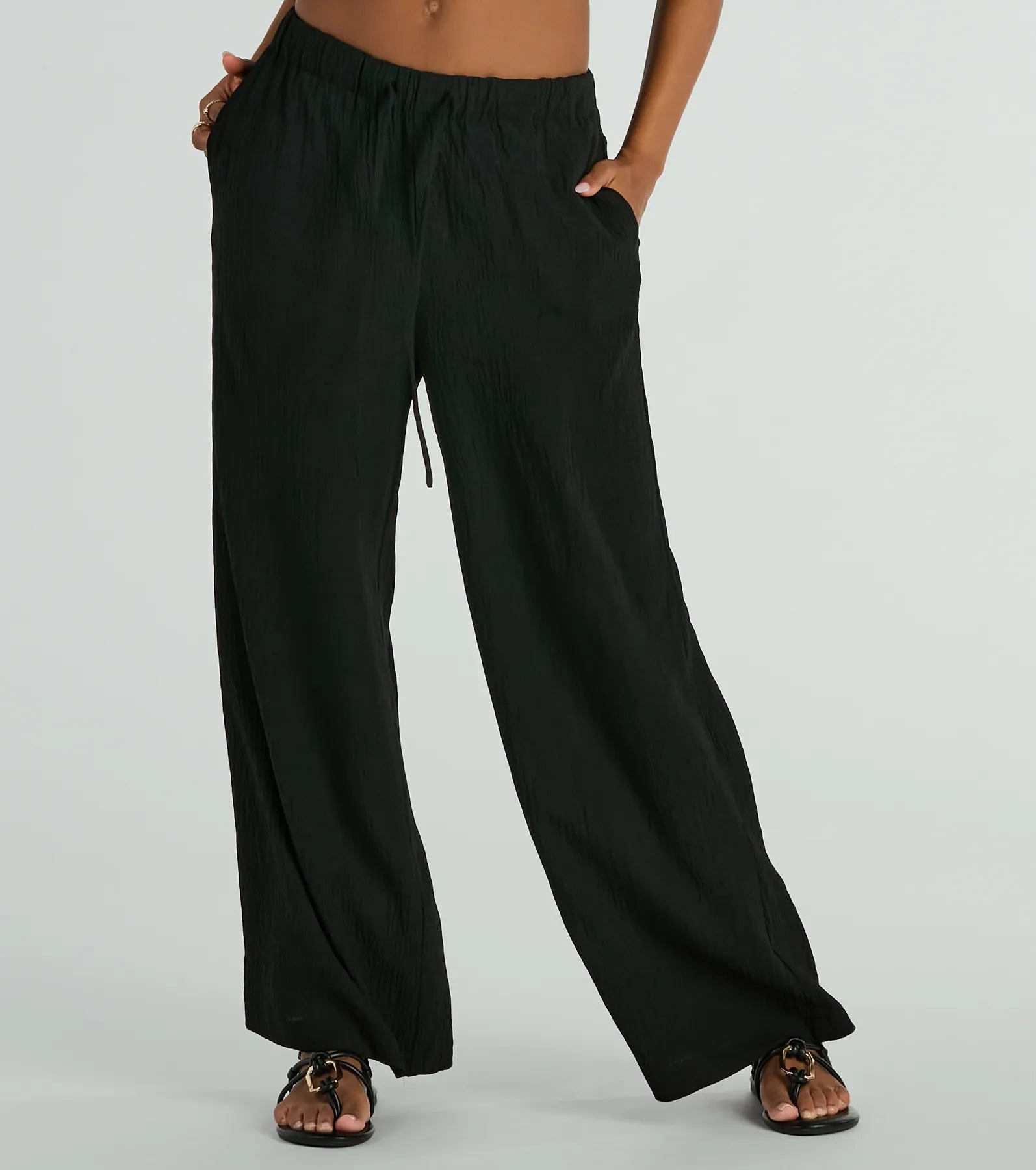 Laid Back Cutie High-Rise Wide-Leg Pants