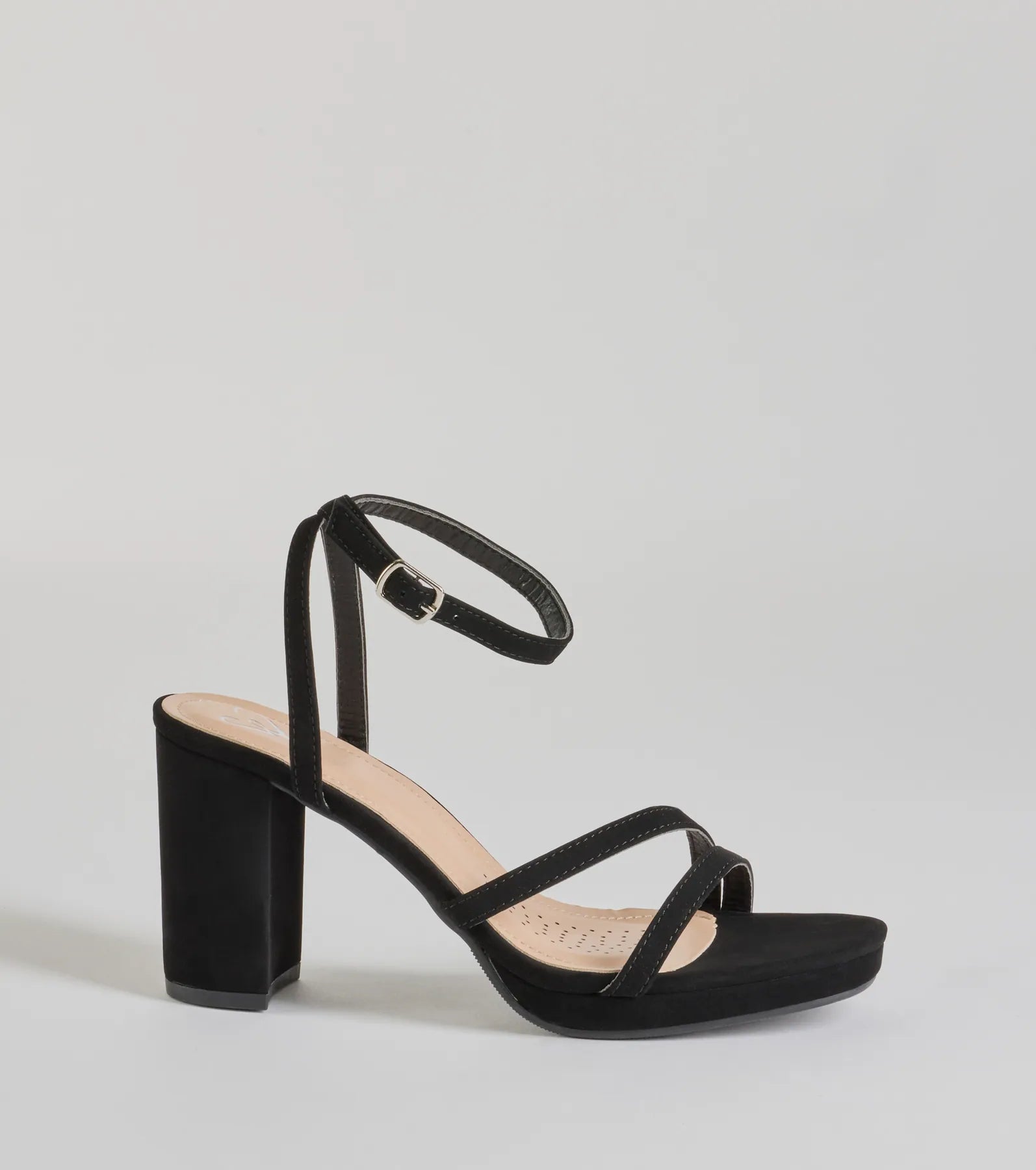 Stylish Slay Strappy Platform Block Heels