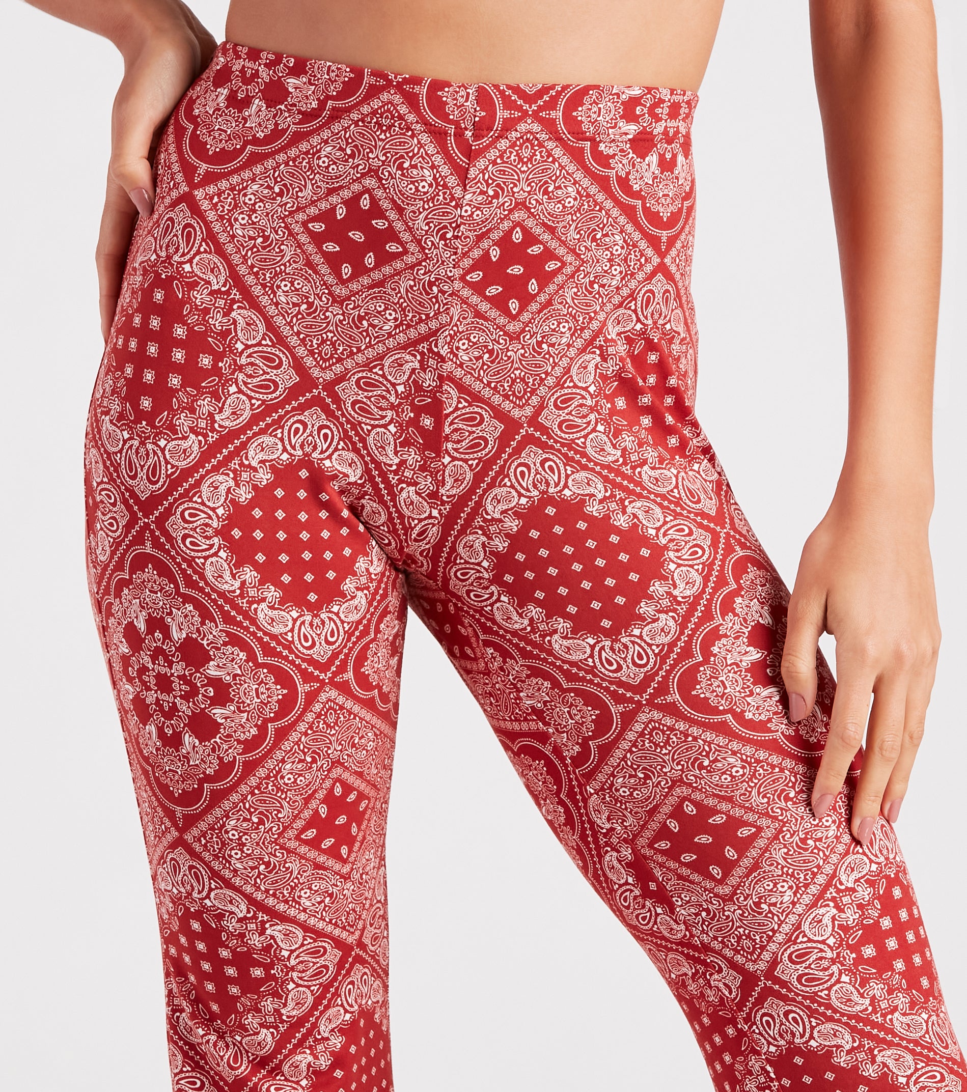 Bandana Bandit Paisley Boho Flare Pants