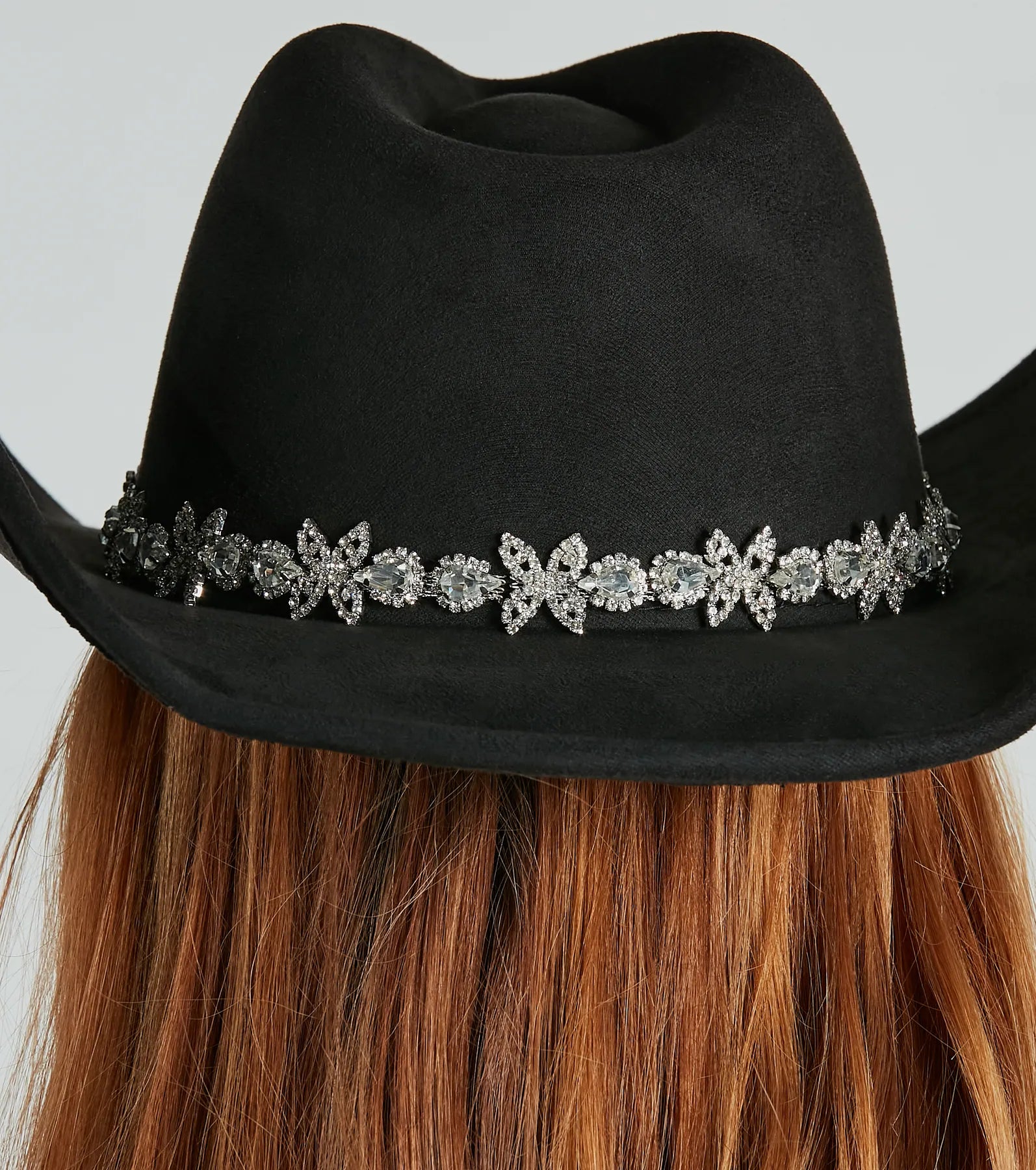 Cute In Nashville Rhinestone Flower Cowboy Hat