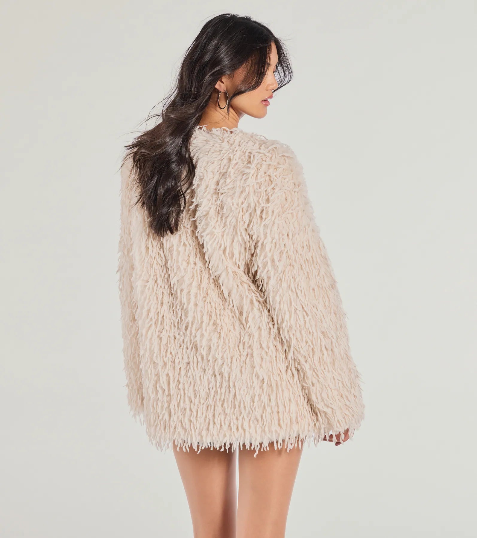 Fab Fave Shaggy Faux Fur Jacket